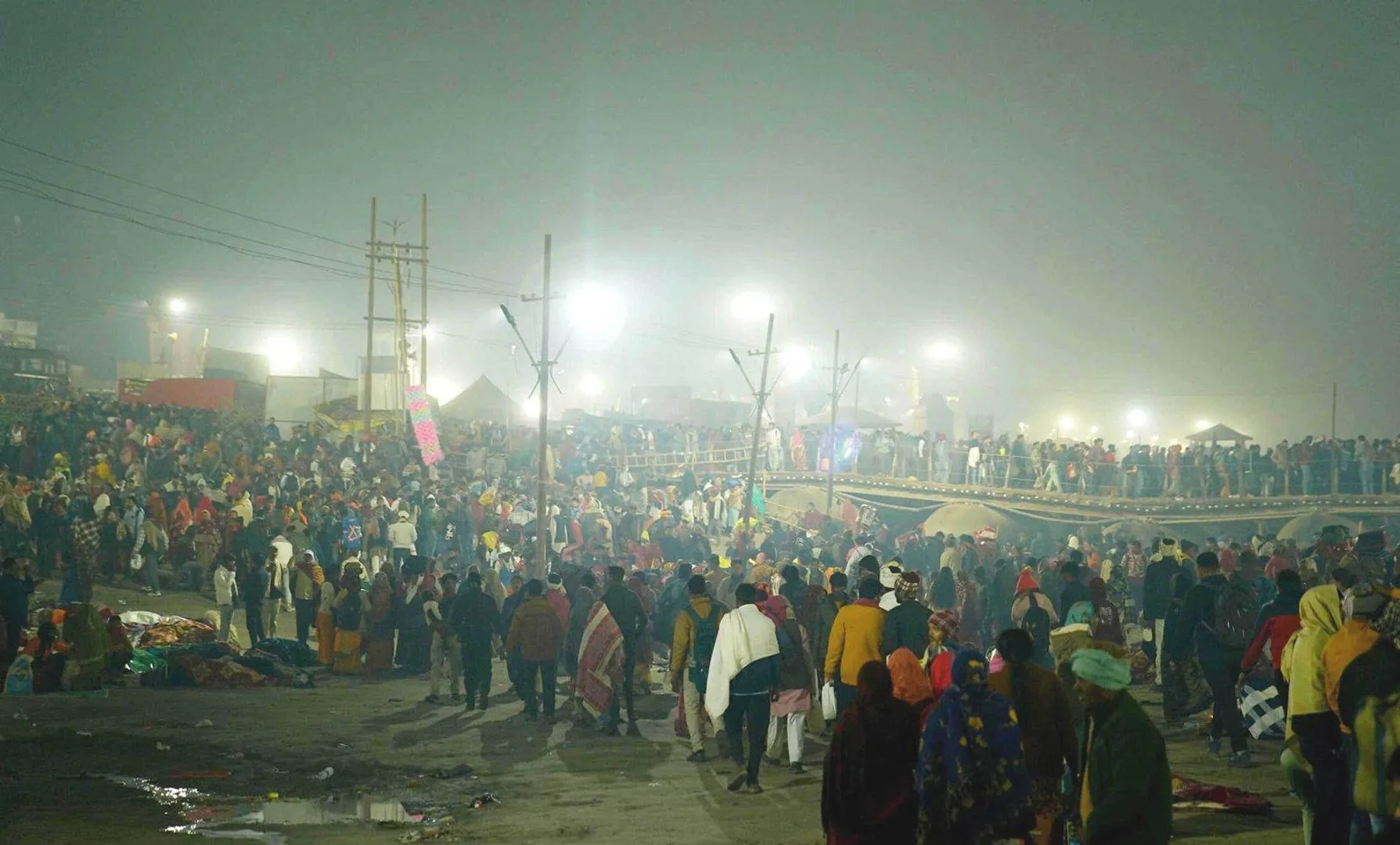Despite the chaos, 3.61 crore devotees took a holy dip.