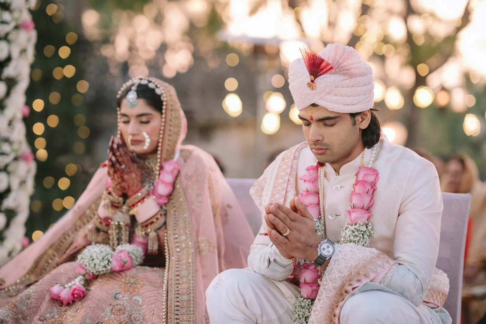 "neeraj-chopra-himani-mor-wedding-solan"