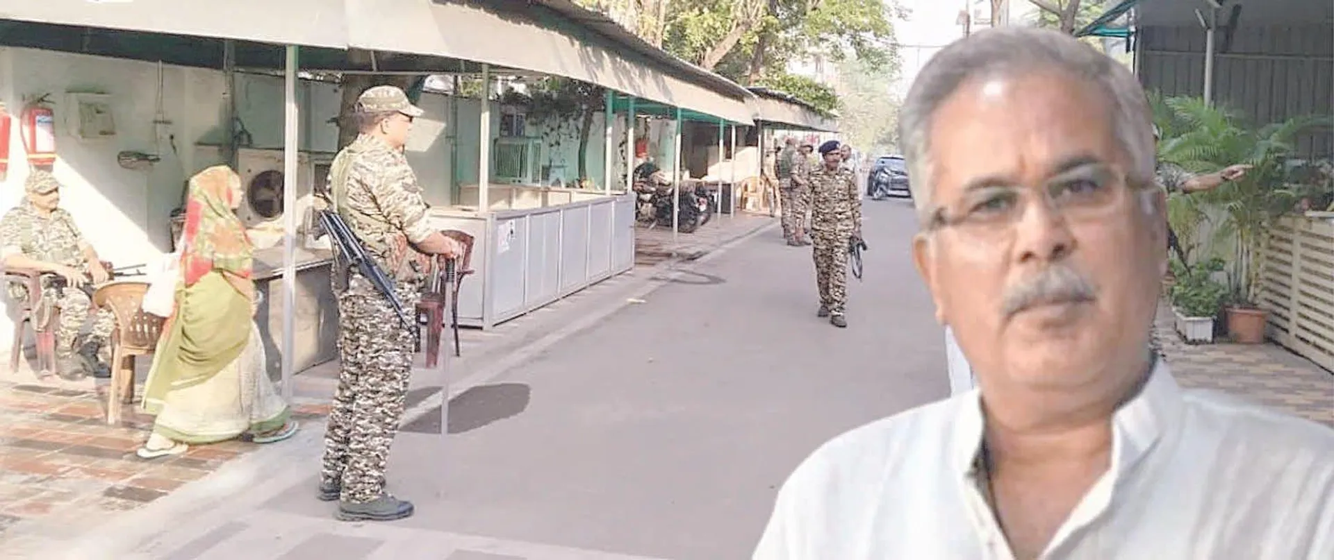 भूपेश बघेल सहित कई अफसरों के घर सीबीआई के छापे