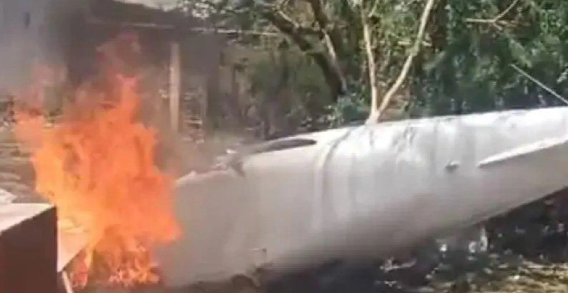 amreli-training-plane-crash-trainee-pilot-dies-blast-fire