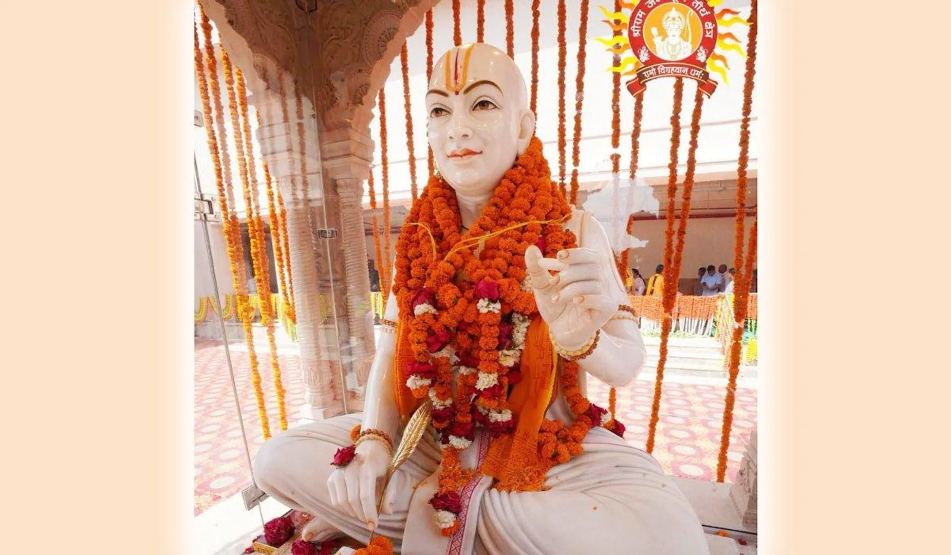 tulsidas-statue-in-ram-mandir-ayodhya-2025