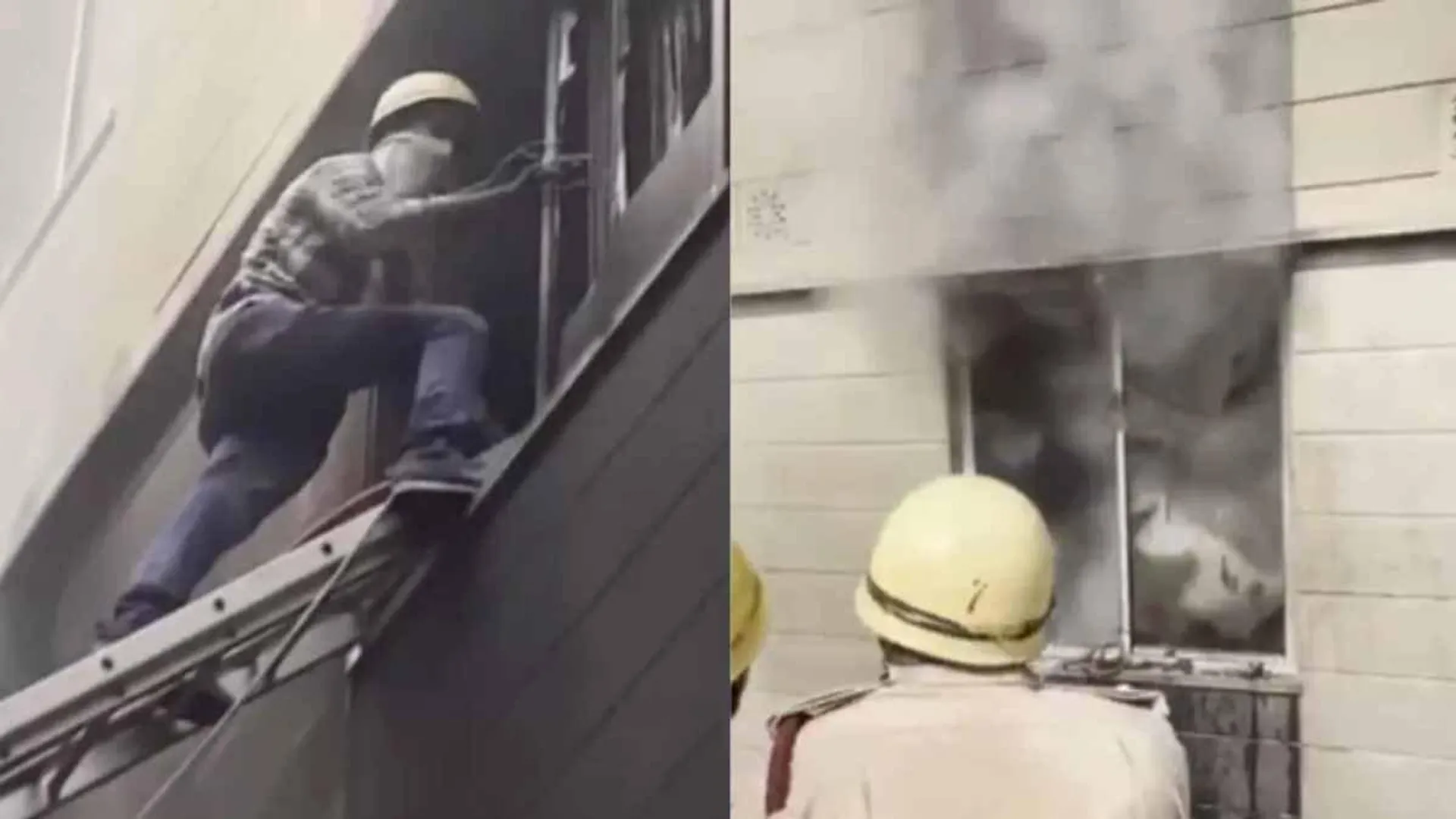 अजमेर के होटल में भीषण आग, चार की मौत; जान बचाने को खिड़कियों से कूदे मेहमान