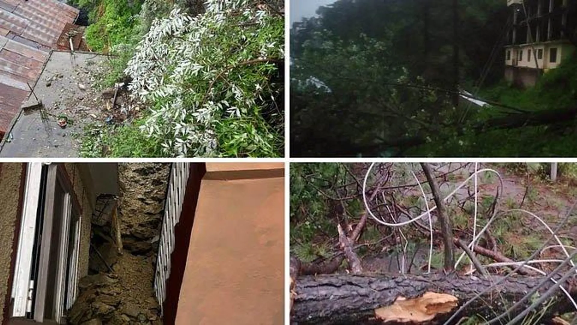 हिमाचल में भारी बारिश का कहर: शिमला में पांच मंजिला मकान गिरा, रामपुर में फटा बादल