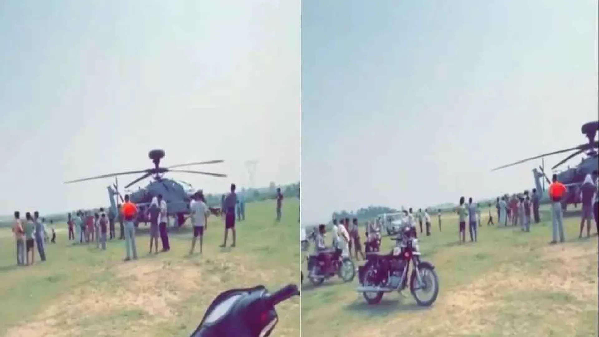 पठानकोट में वायुसेना के अपाचे हेलिकॉप्टर की आपात लैंडिंग, सुरक्षा एजेंसियों में मची हलचल