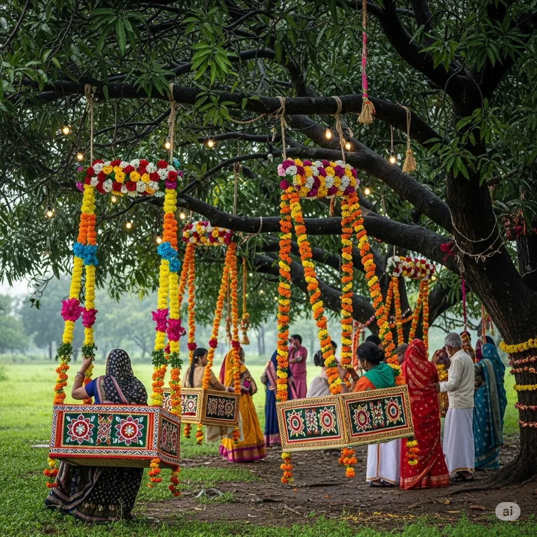 hariyali-teej-2025-pooja-katha-upay