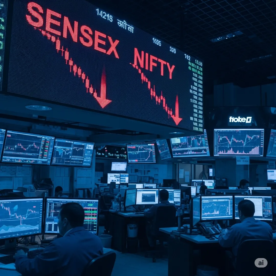 : sensex-nifty-market-fall-24-july-2025