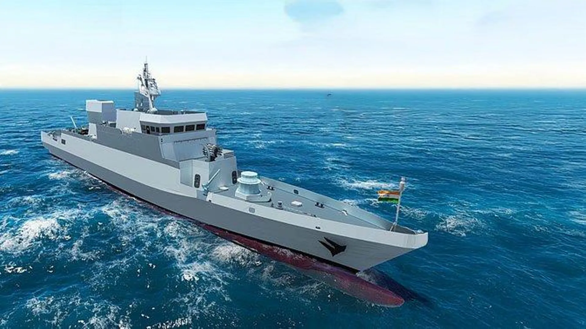 भारतीय नौसेना को मिली नई ताकत: स्वदेशी पनडुब्बी रोधी युद्धपोत 'अजय' का जलावतरण