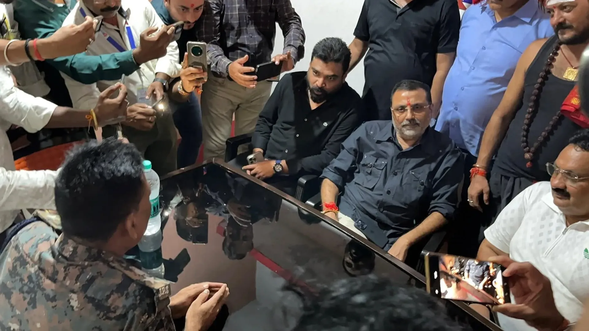 mp-nishikant-dubey-arrest-denial-baidyanath-temple-case