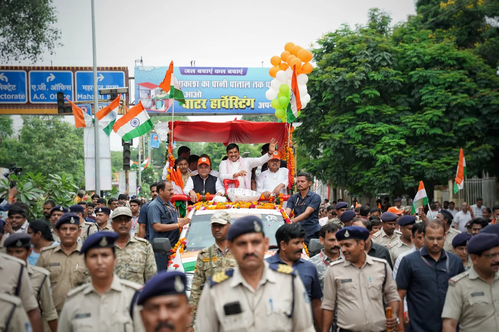 har-ghar-tiranga-gwalior-chief-minister-mohan-yadav-parakram-march
