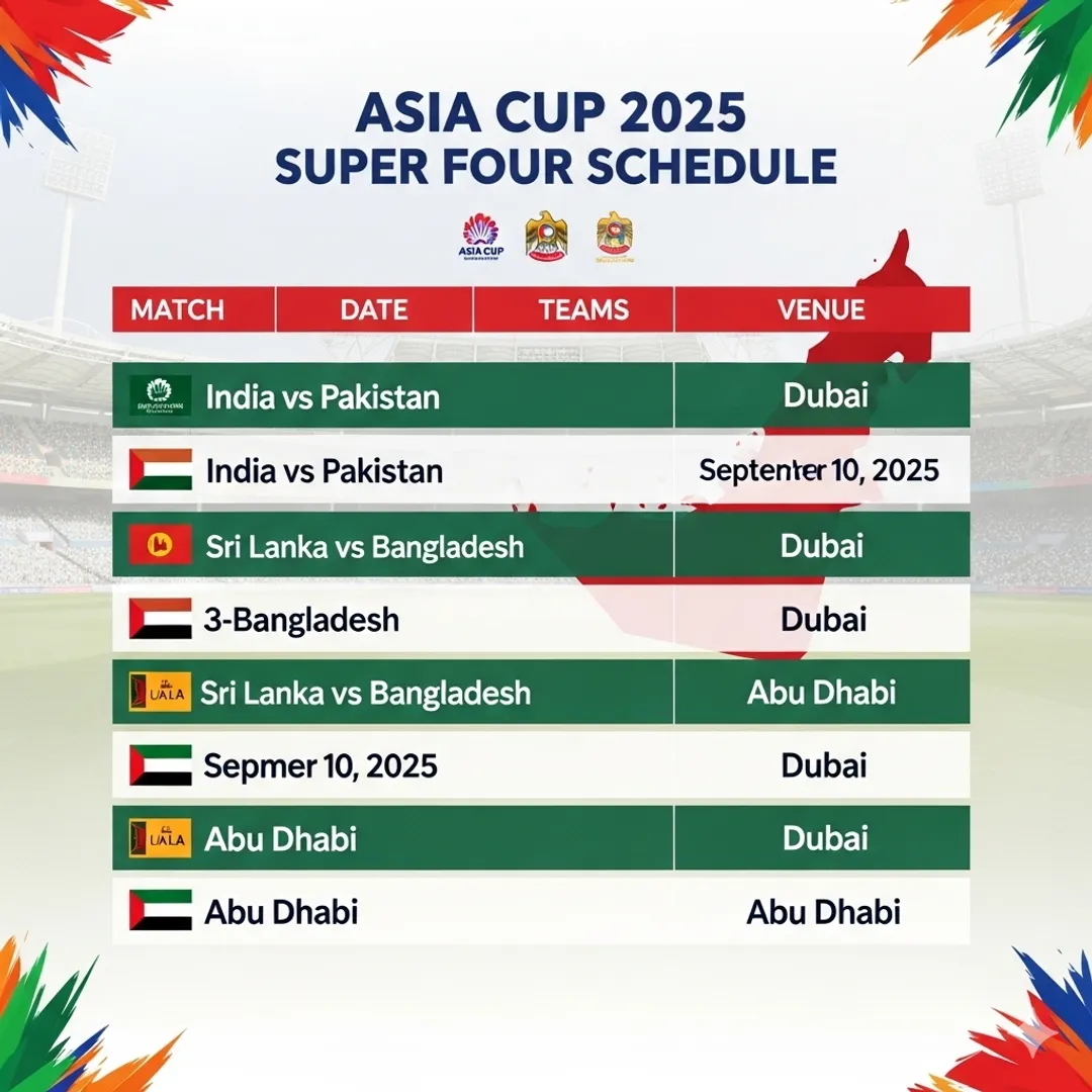asia-cup-2025-super-4-schedule-india-pakistan-sri-lanka-bangladesh