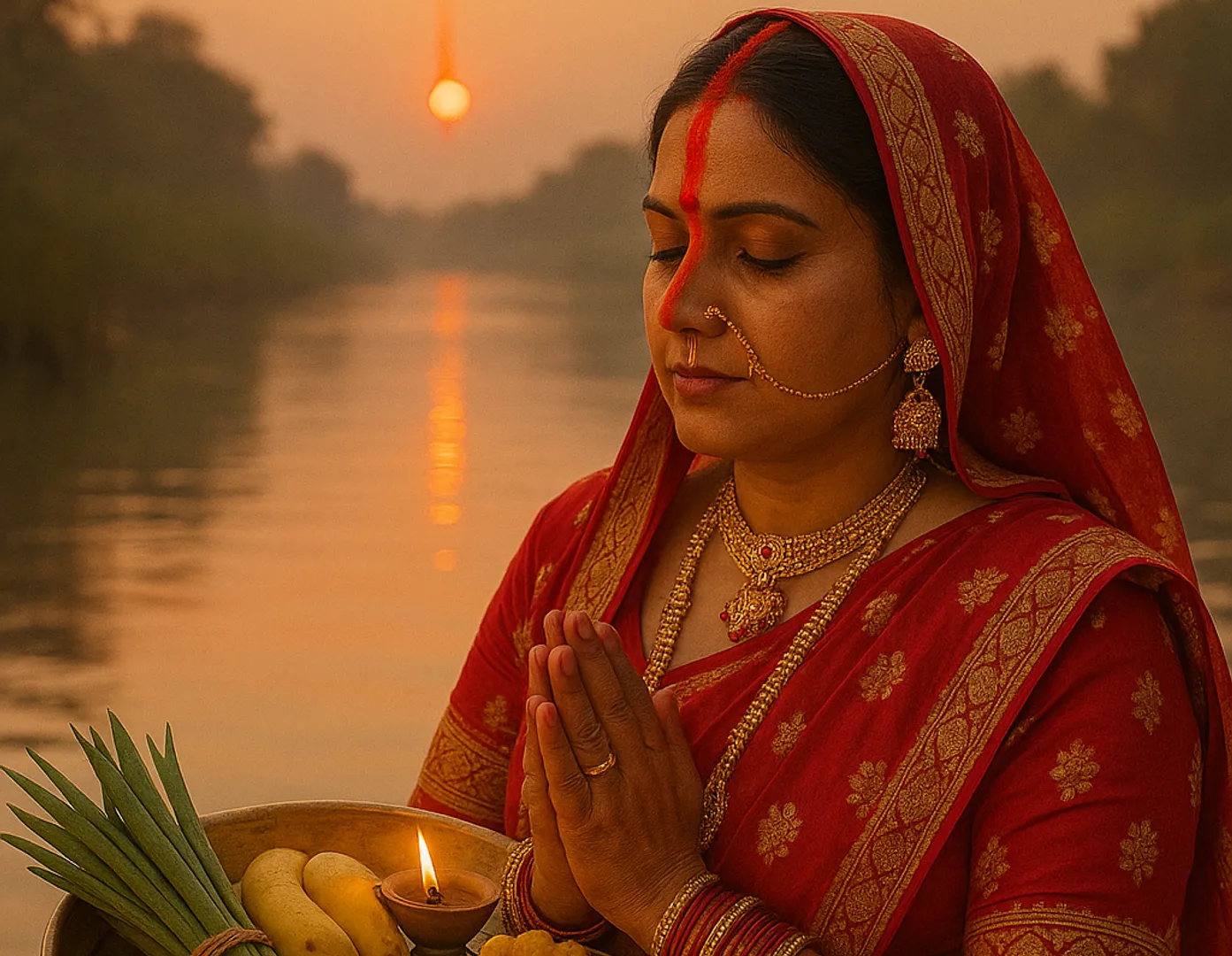chhath-mahaparv-begins-with-nahay-khaay-rituals