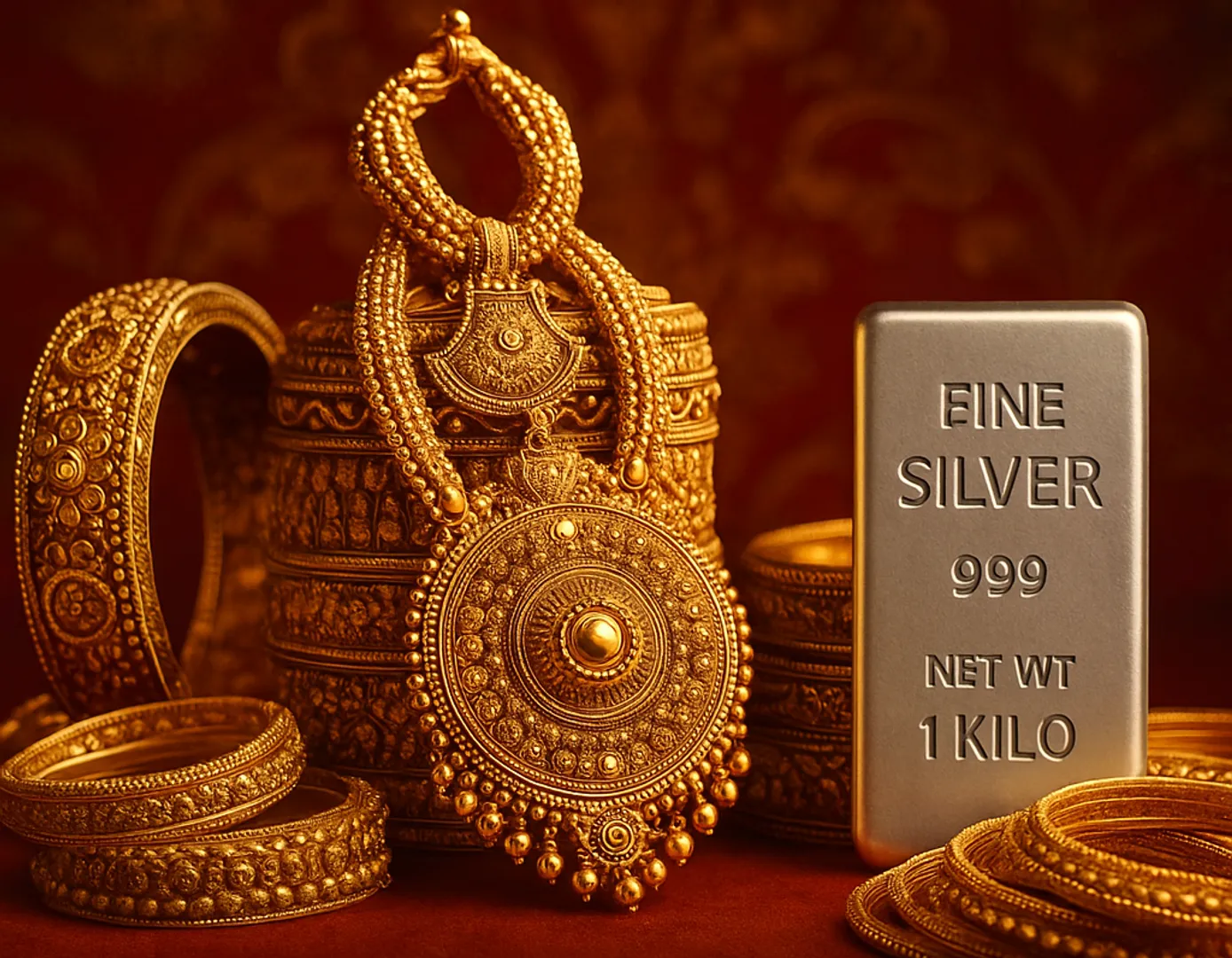 सोना-चांदी ने तोड़ा अब तक का रिकॉर्ड : 24 कैरेट सोना ₹1.20 लाख के पार, चांदी ₹1.56 लाख प्रति किलो पर पहुंची
