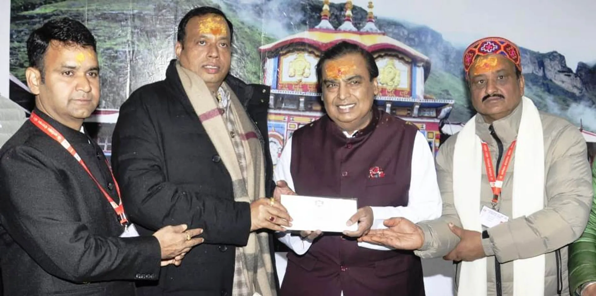 mukesh-ambani-donated-10-crore-to-badrinath-kedarnath-temple-committee