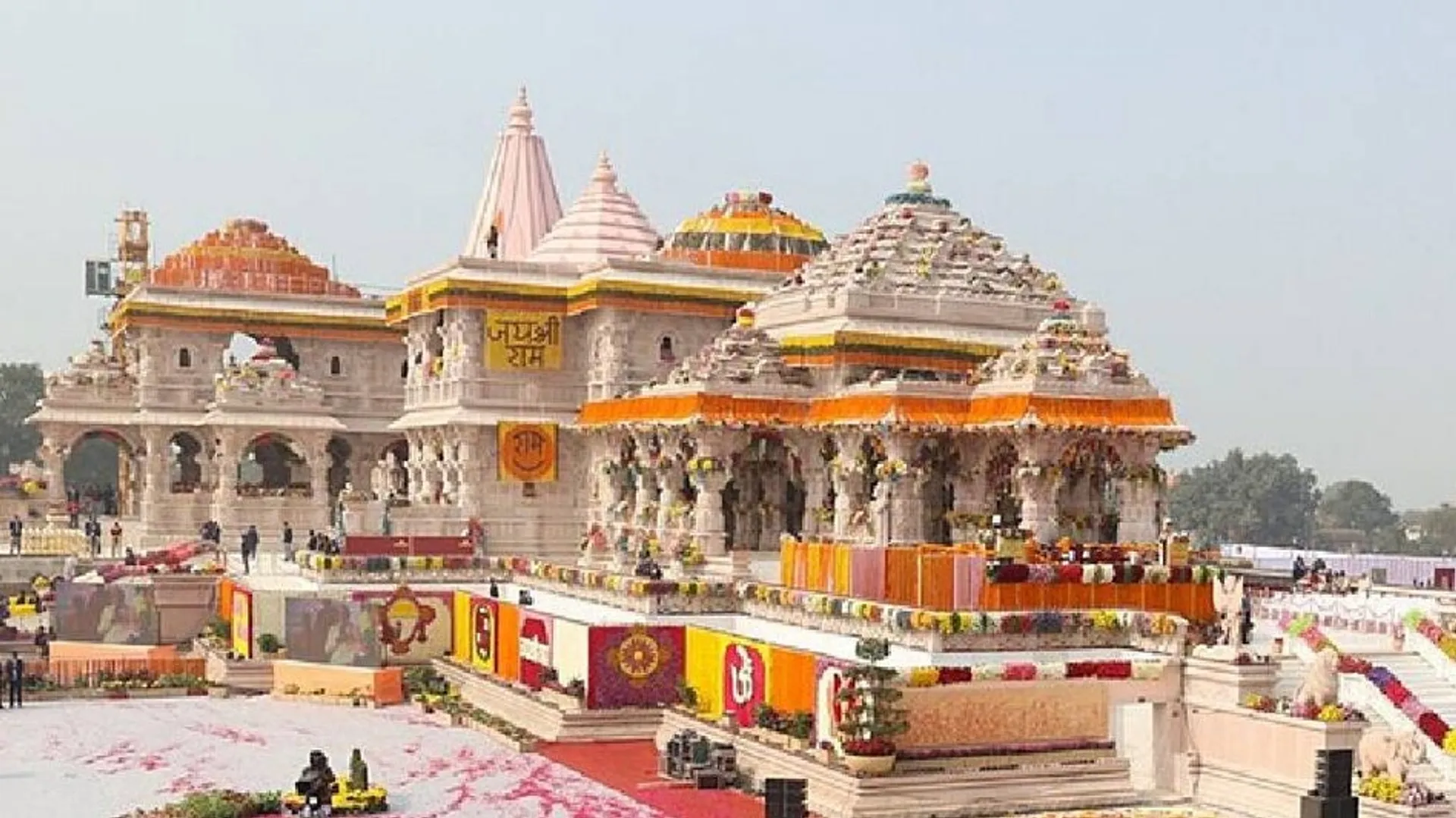pm-modi-to-hoist-22-feet-saffron-flag-at-ram-mandir-ayodhya