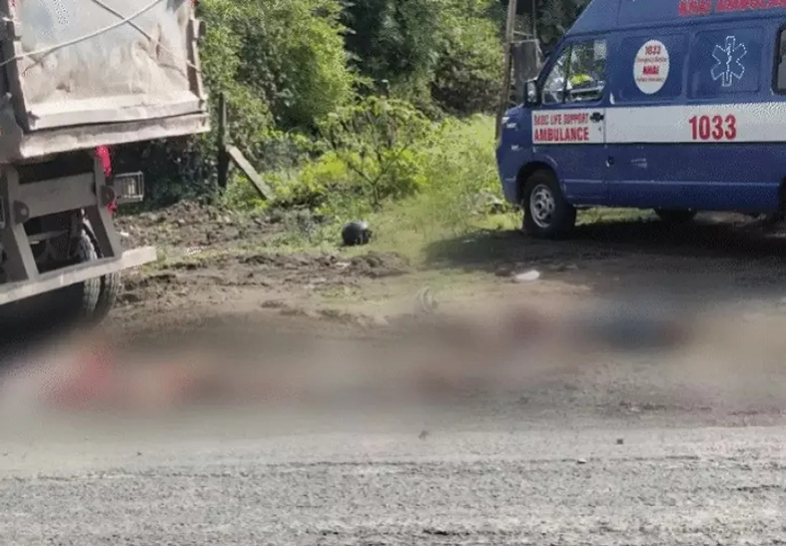 sagar-rss-leader-ashok-dubey-wife-killed-dumper-accident