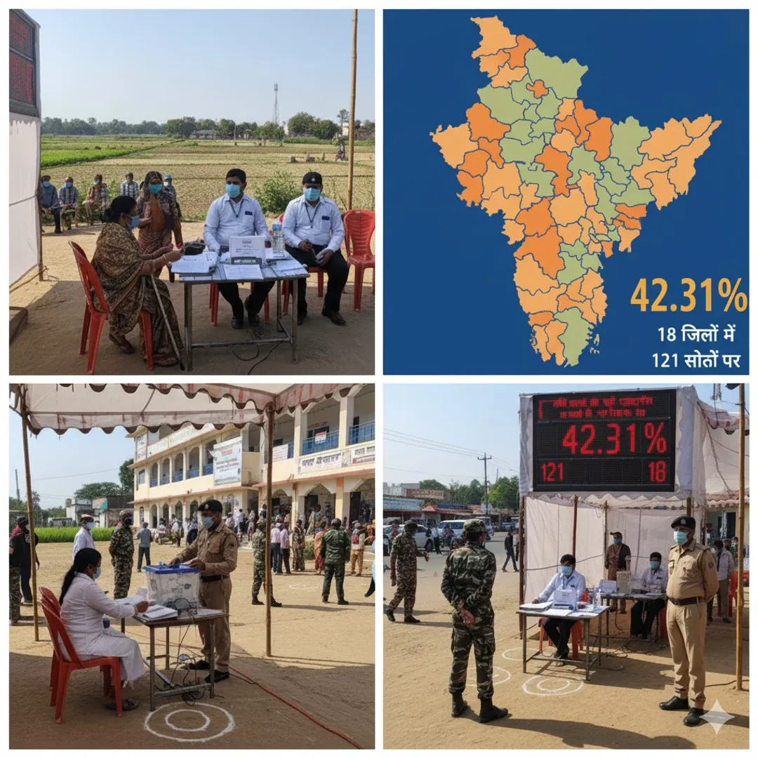 bihar-election-phase-one-42-percent-turnout-till-1pm