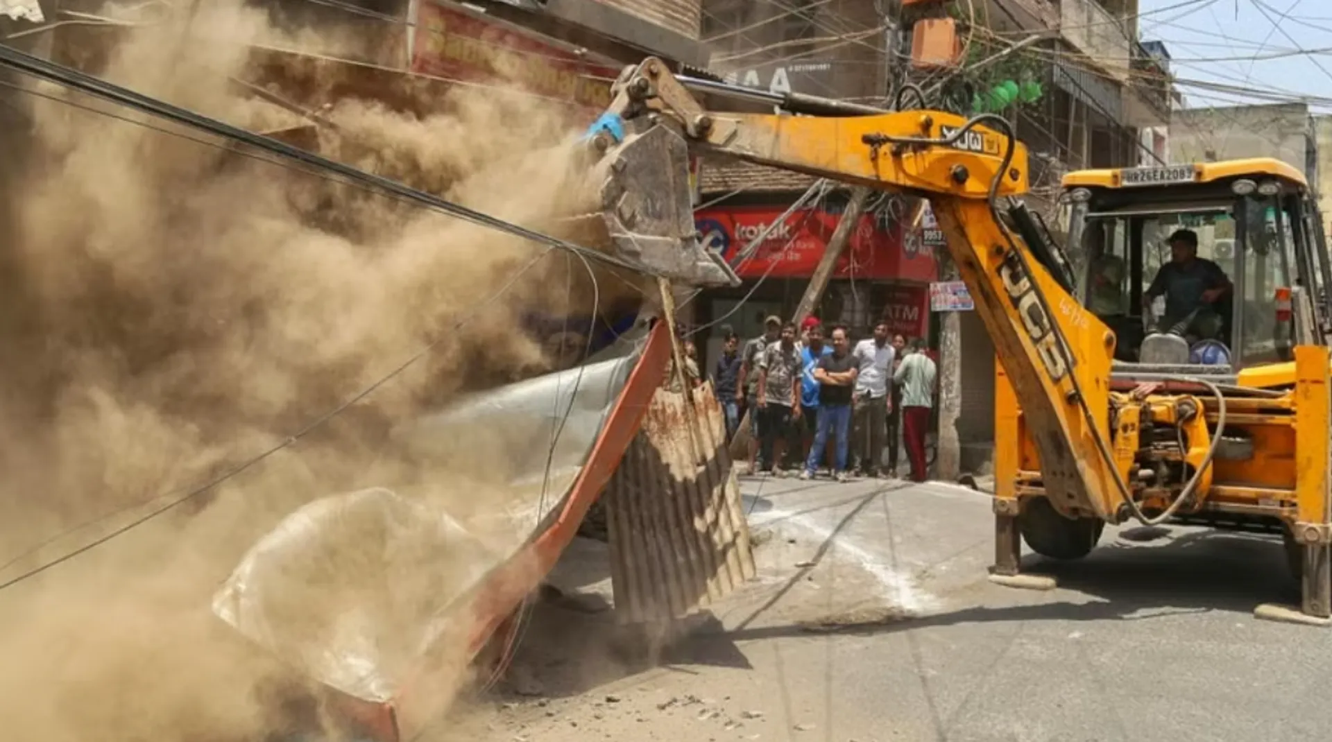 bulldozer action