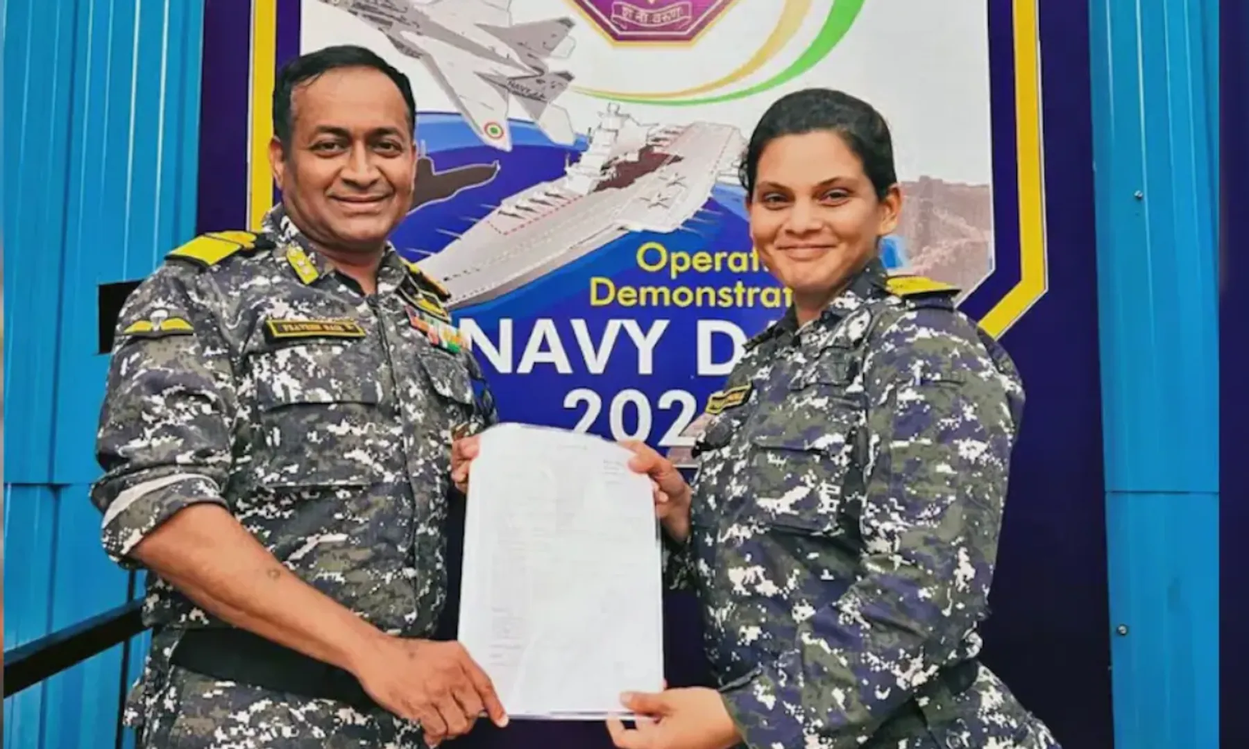 In a first, brother-sister pair command Indian navy warships at the same time
