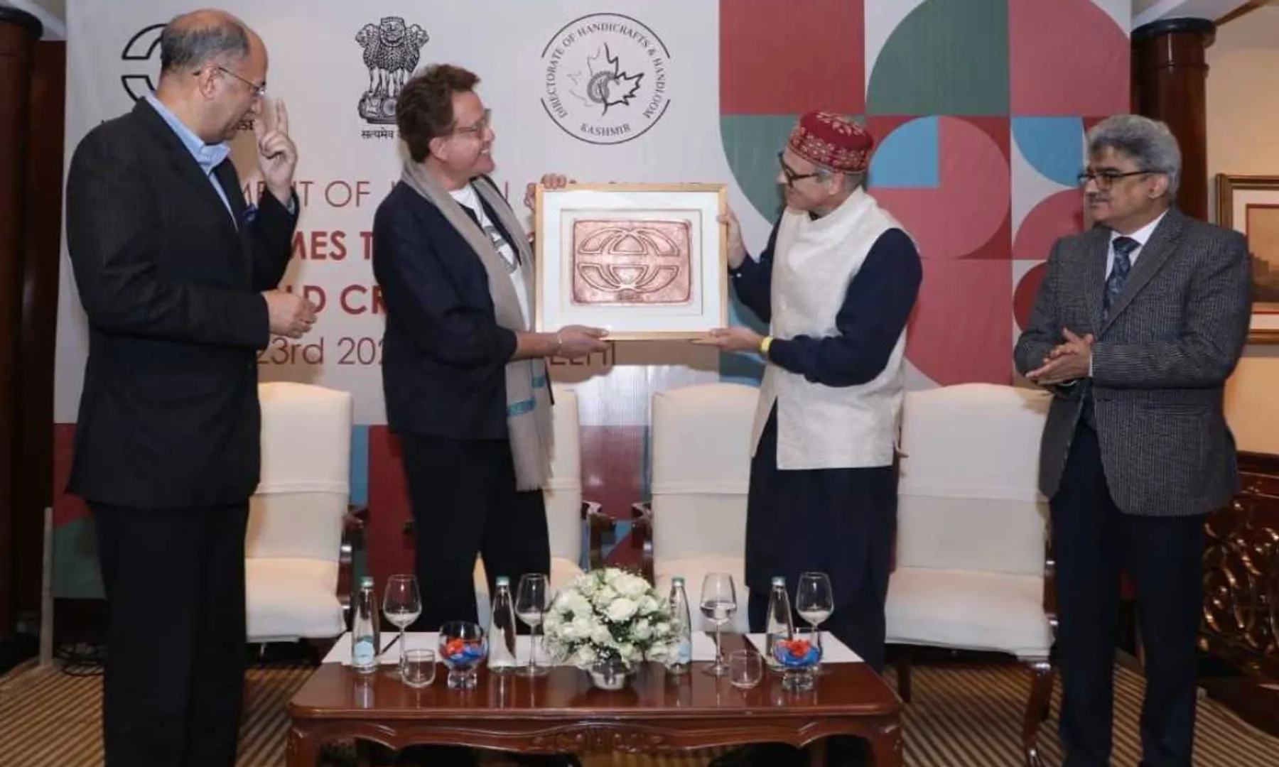 Kashmir hosts international craft delegates for World Craft Council’s 60th anniversary