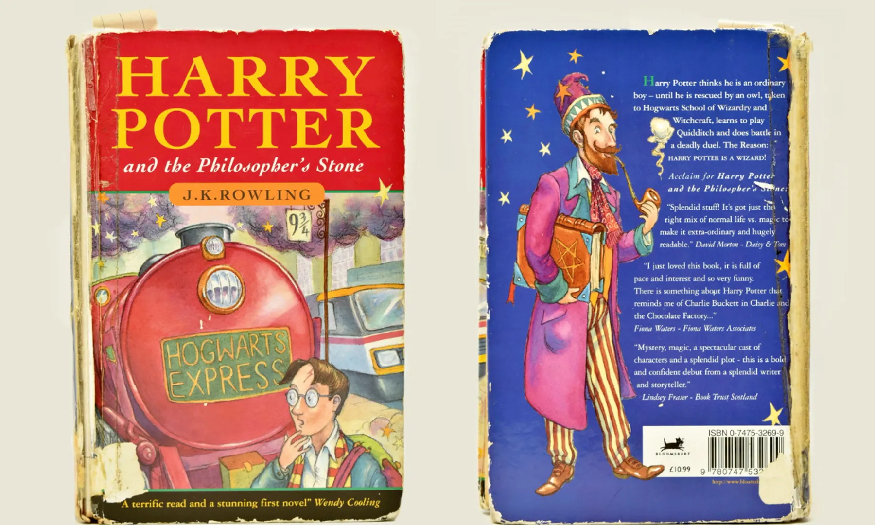 Harry Potter first edition bought for £10 in 1997 sells for £36,000 at auction