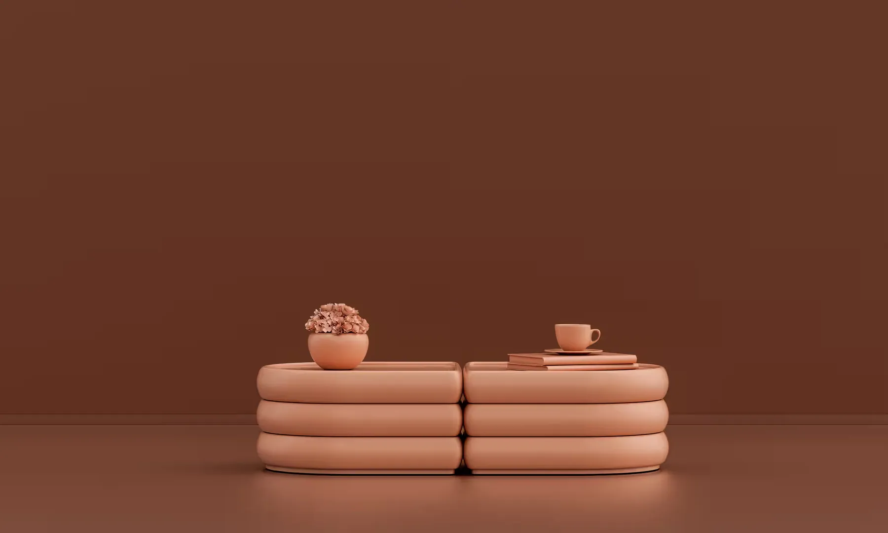 brown