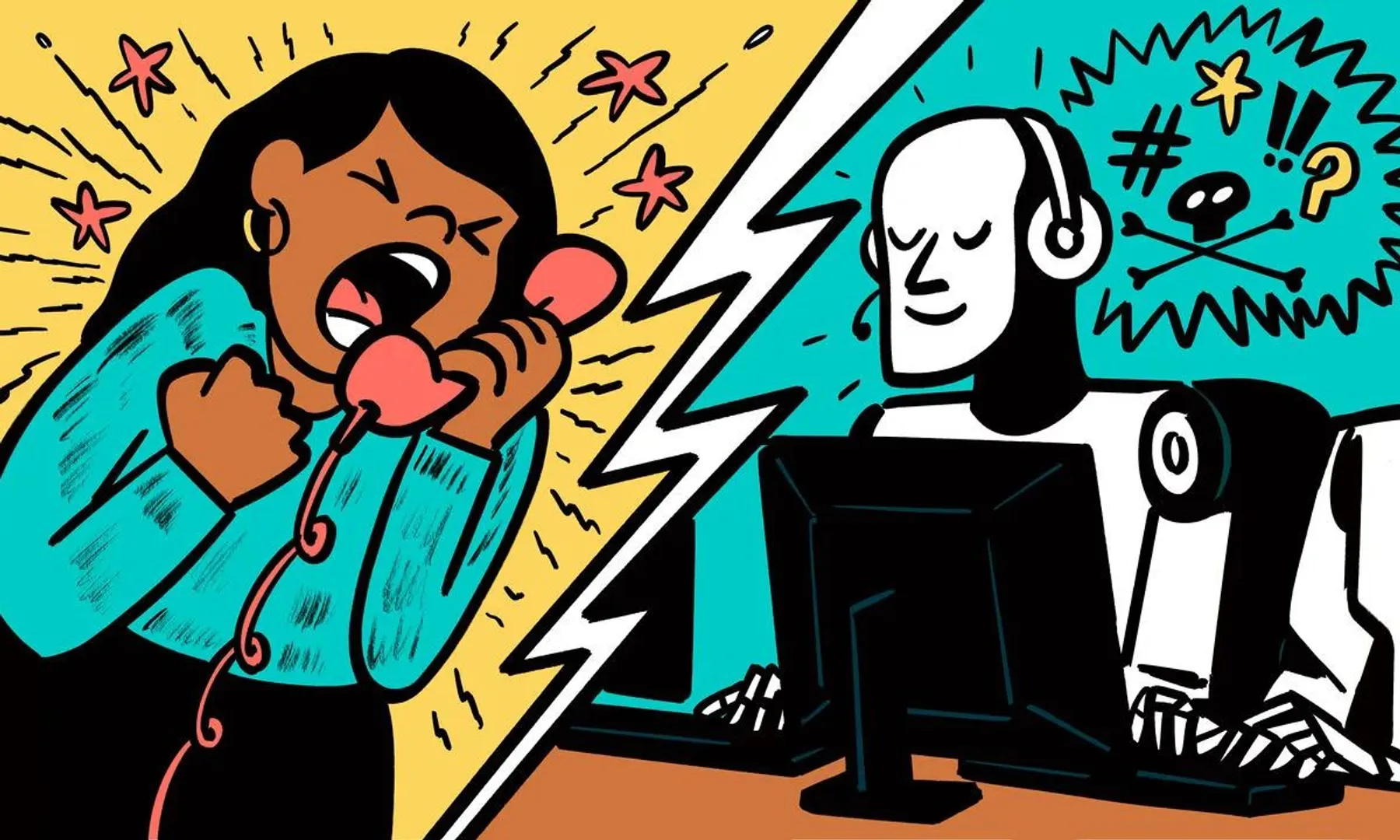 Angry AI bot trains customer service staff to handle rude customers