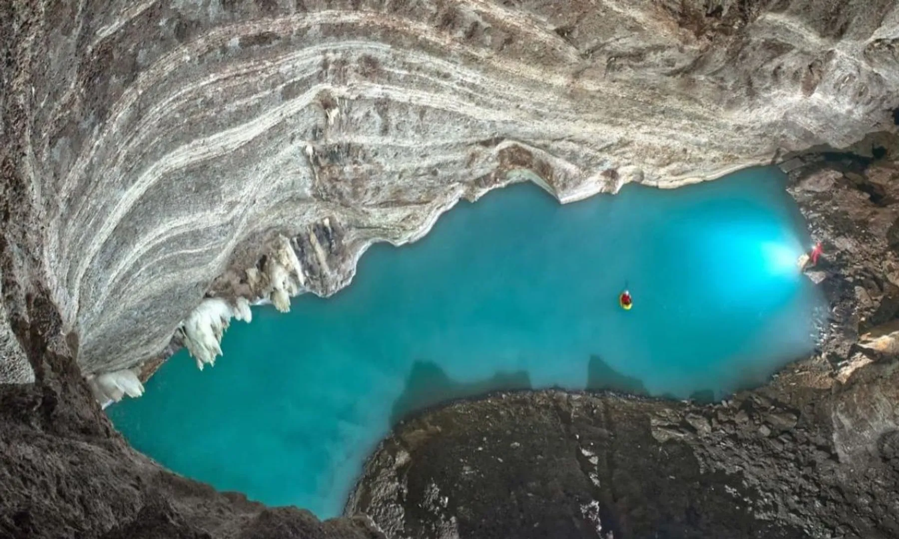 Scientists discover world’s largest underground thermal lake
