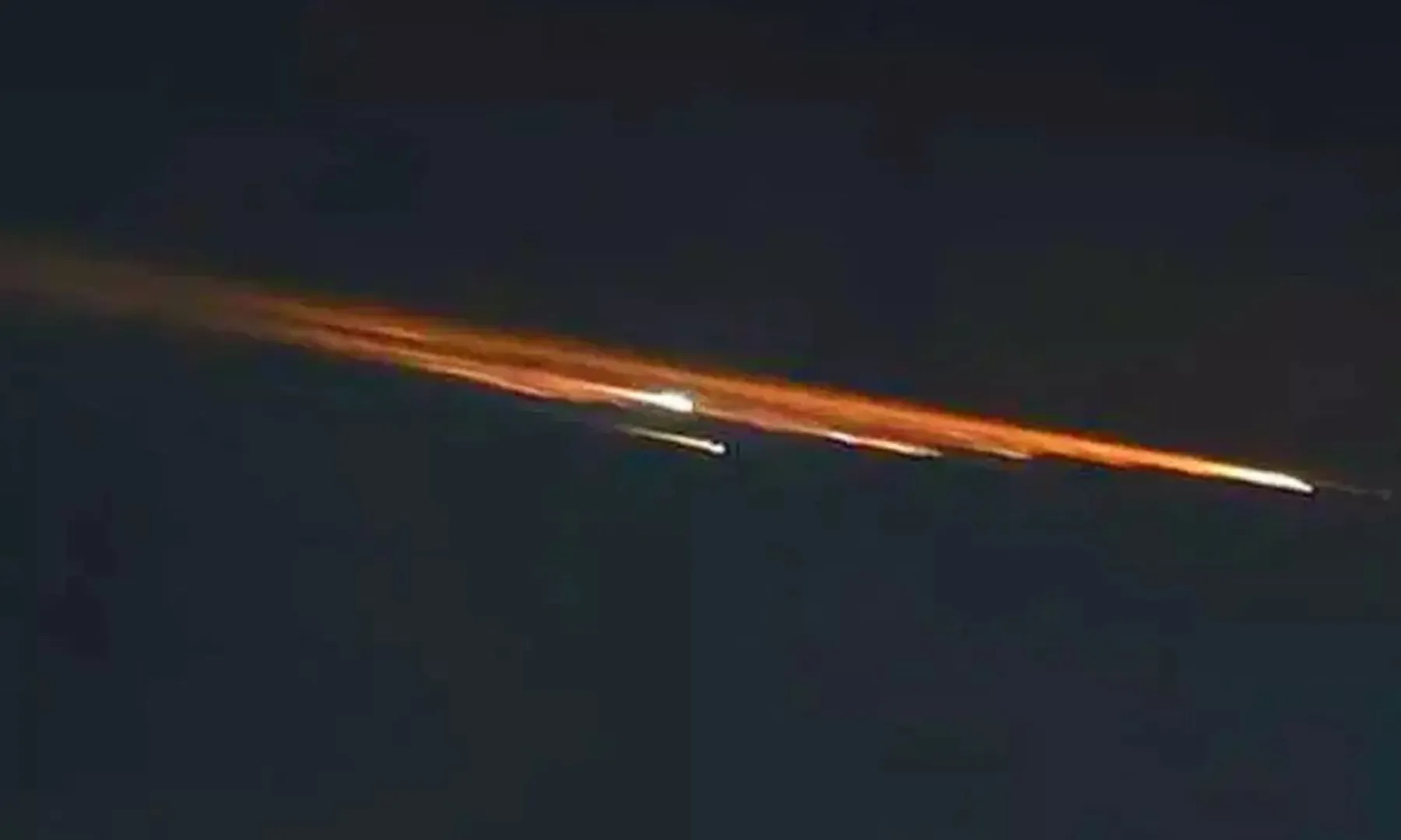 Parts of a rocket Nagpur family wakes to loud crash from sky (1)