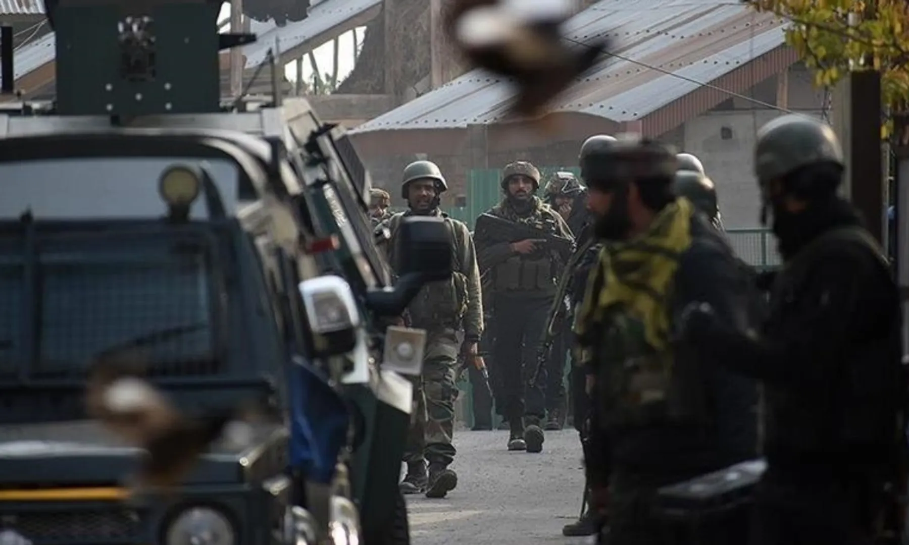 2 People, a soldier, killed in cross-border firing