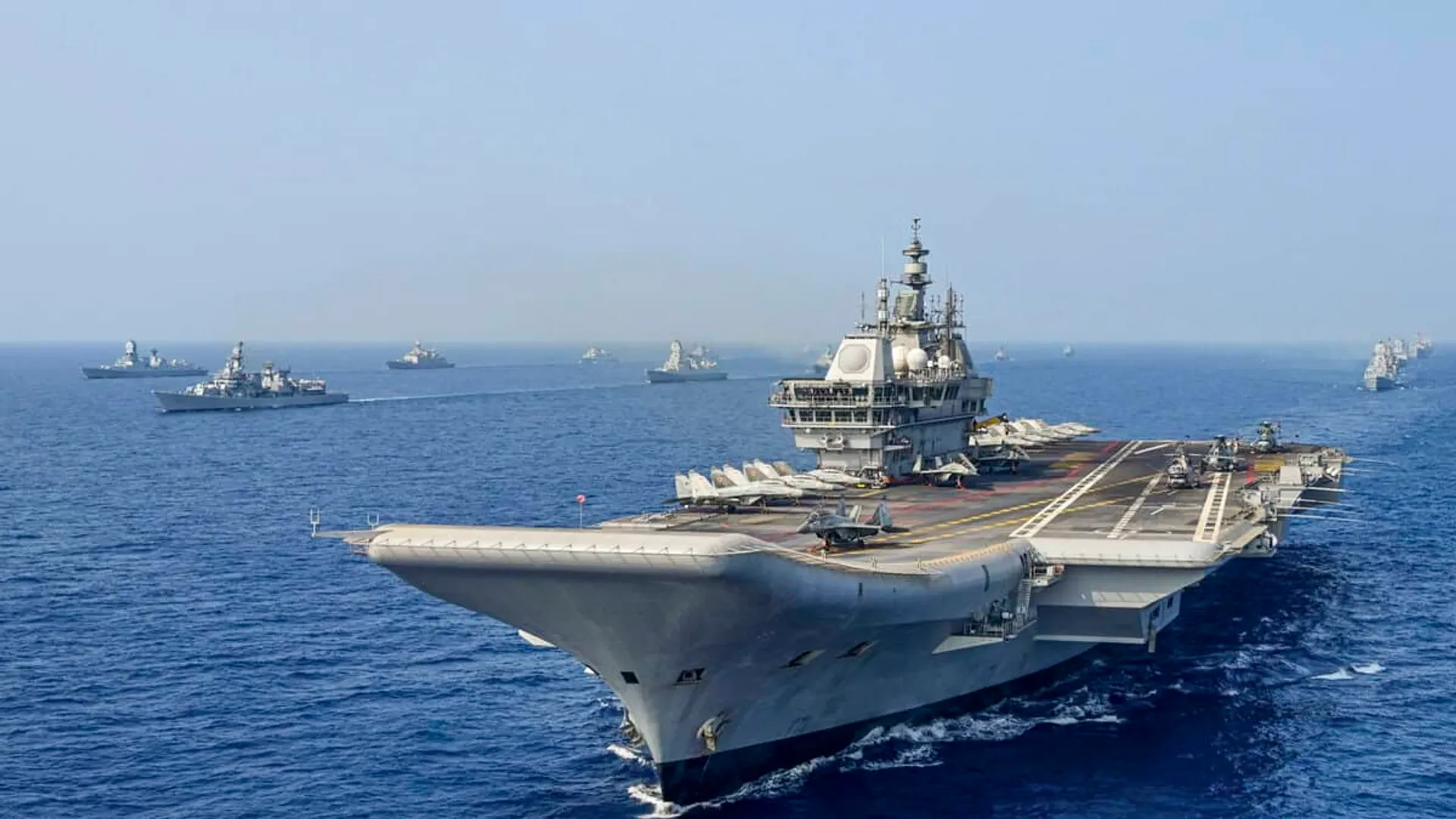 India deployed INS Vikrant, 36 warships near Karachi