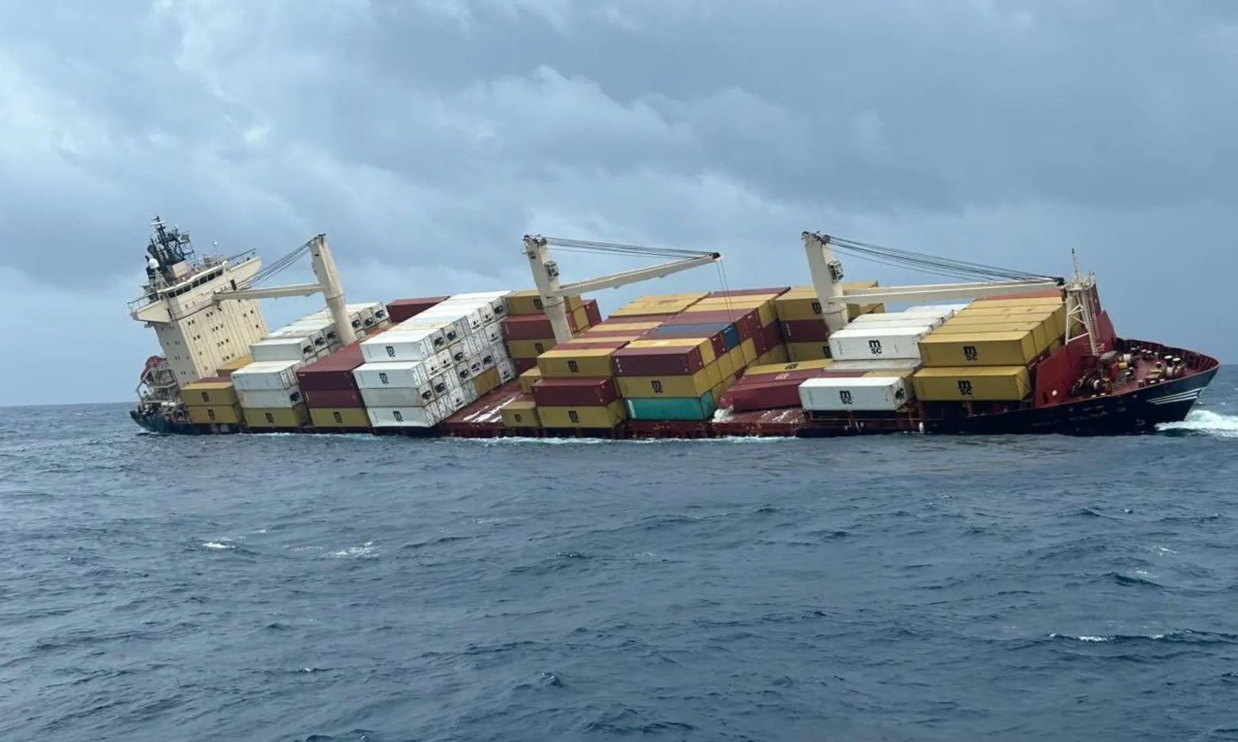 Kerala declares emergency after ship carrying hazardous cargo sinks off Kochi