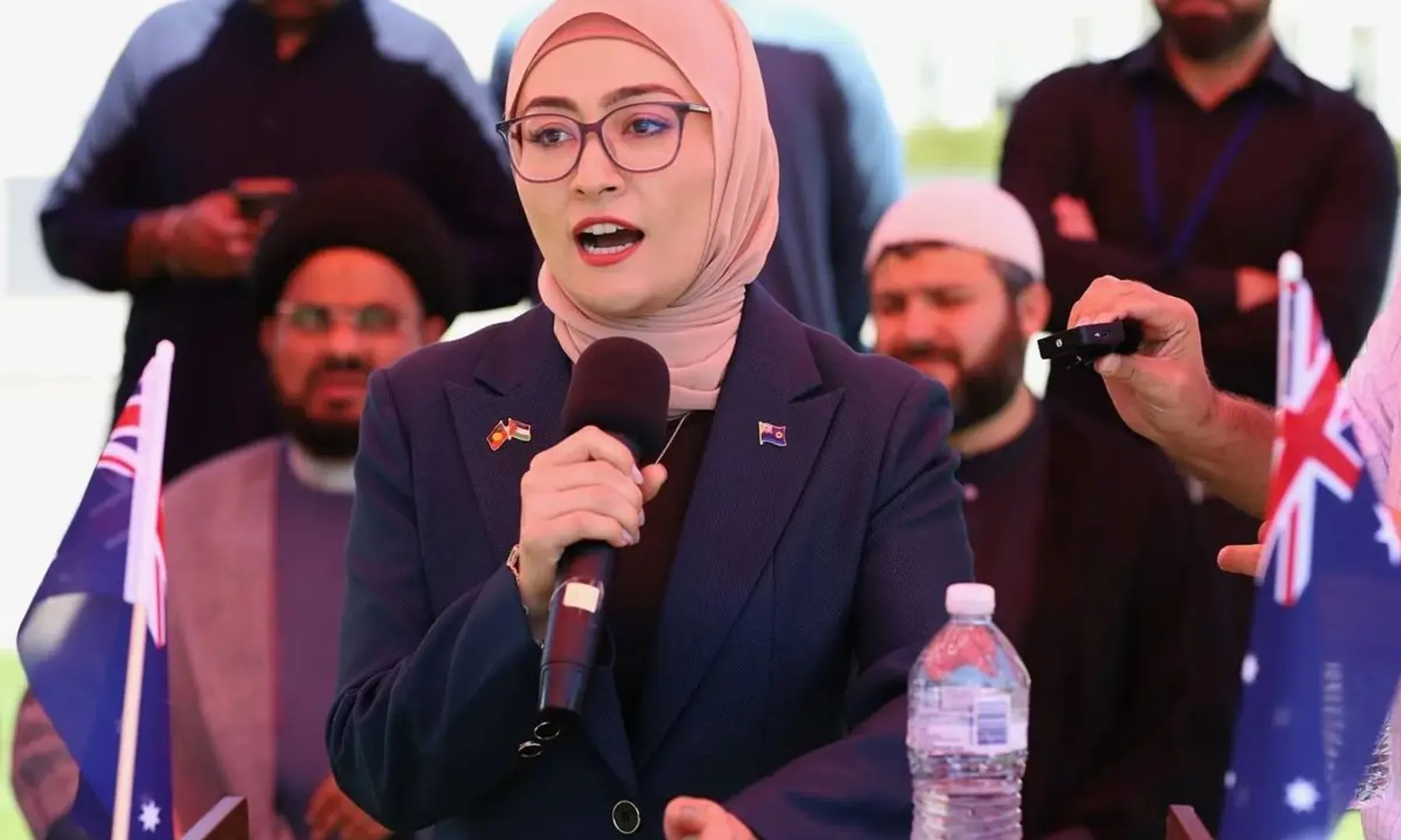 Muslim Australian senator says colleague urged her to drink and dance on table
