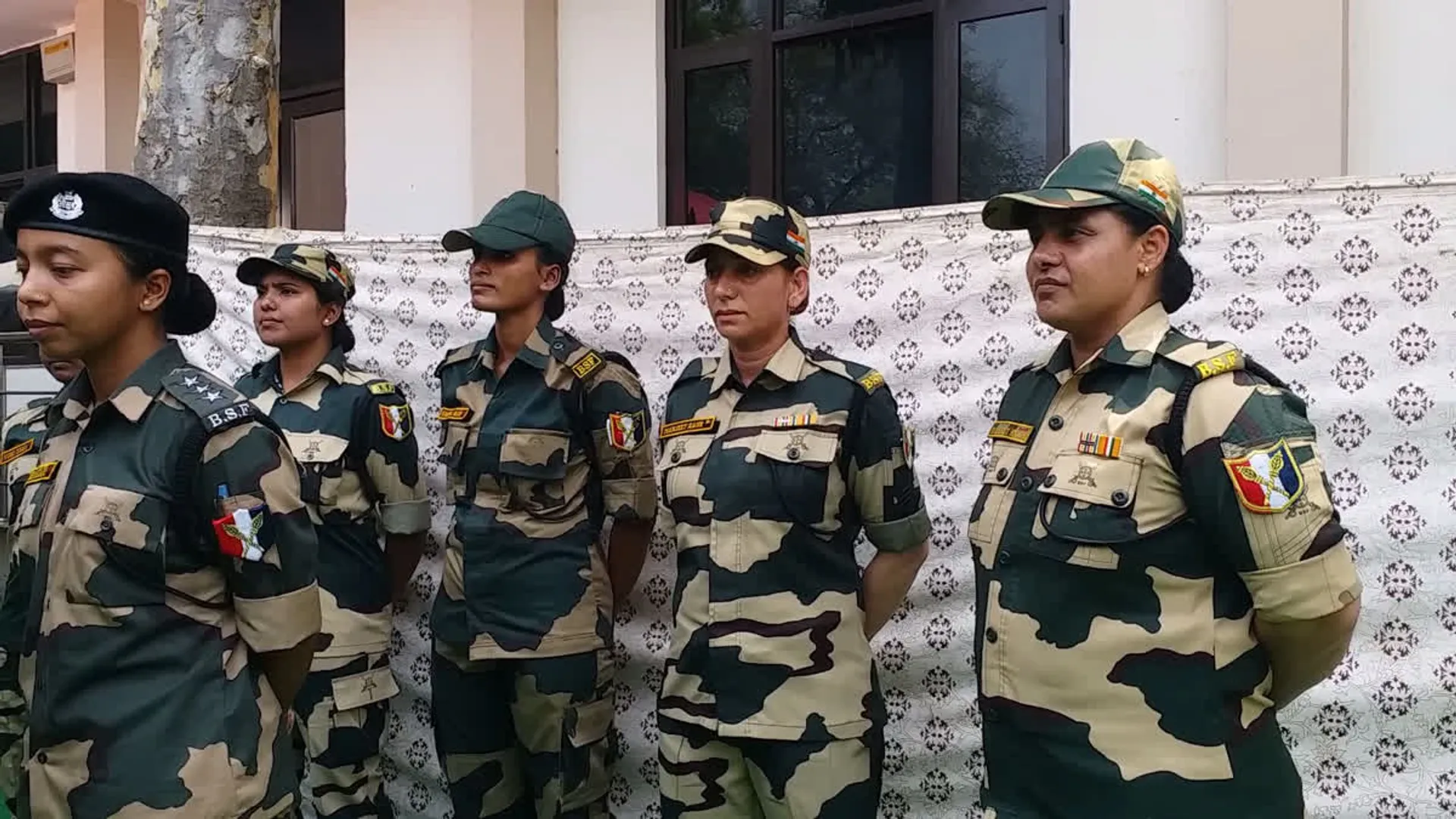 All women BSF team defends border during Indo-Pak clas