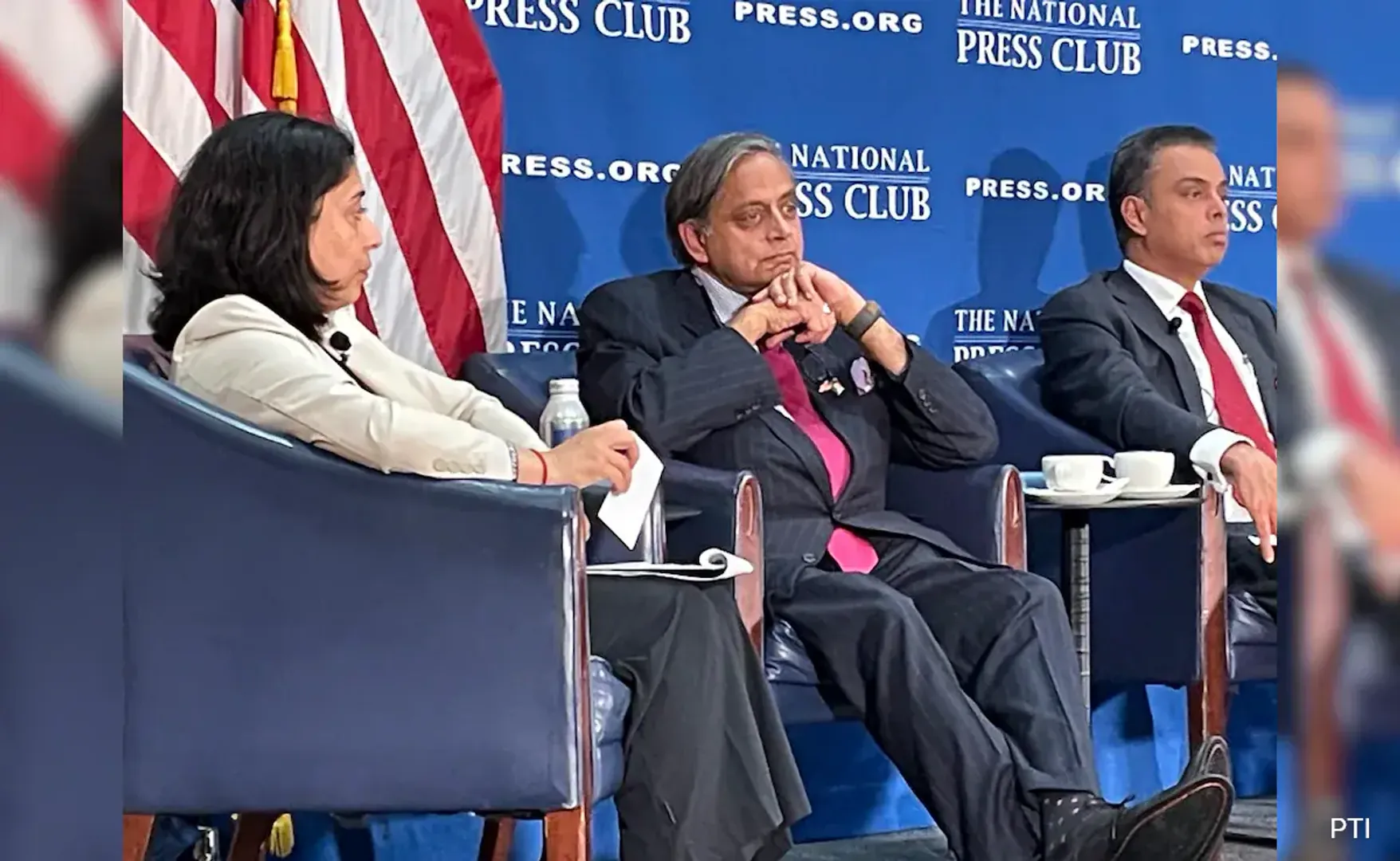 Shashi Tharoor's clear stand in US