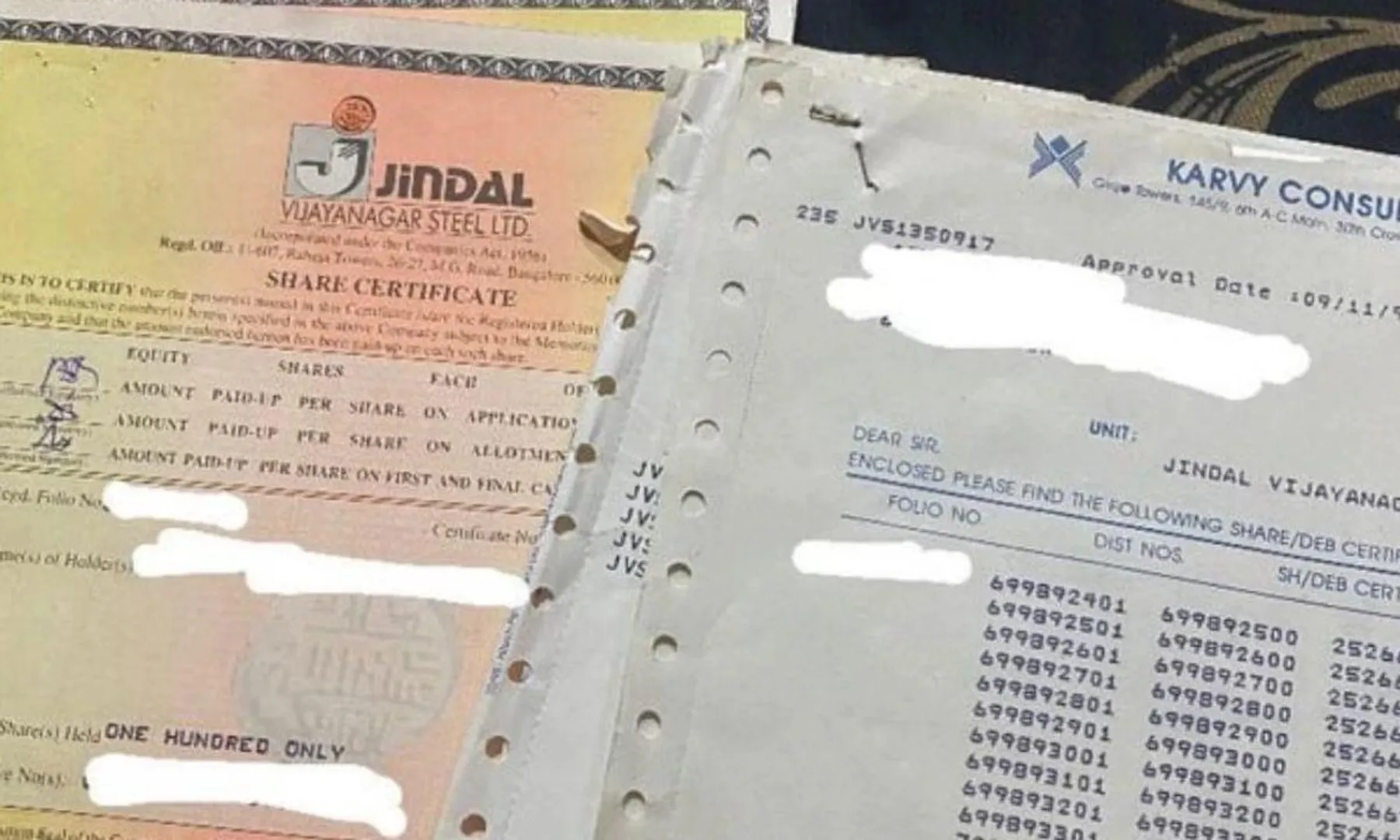 Man finds father’s 35 year old shares worth 80 crore bought for just Rs 1 lakh