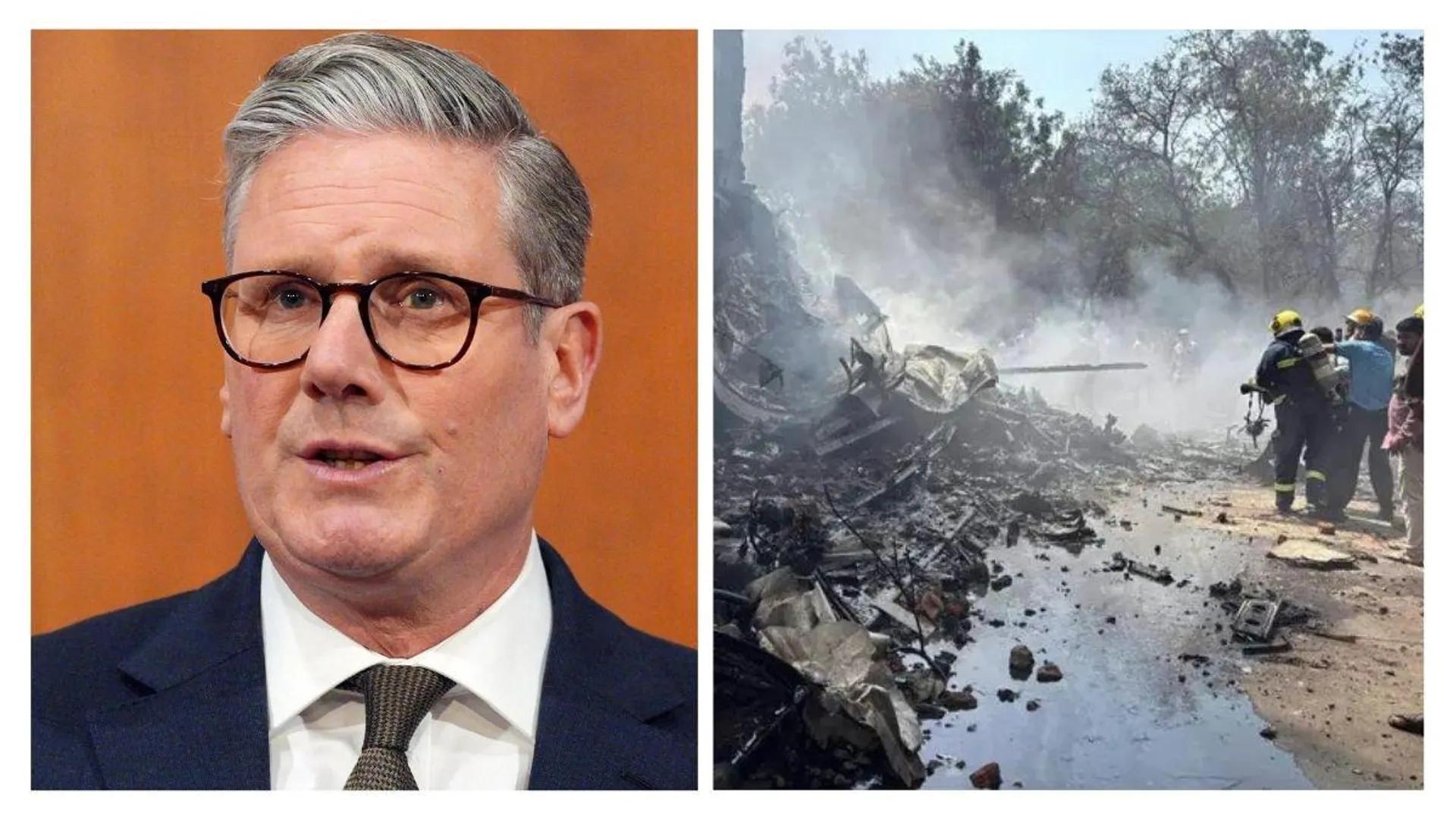 UK PM on Air India crash carrying  53 Britishers