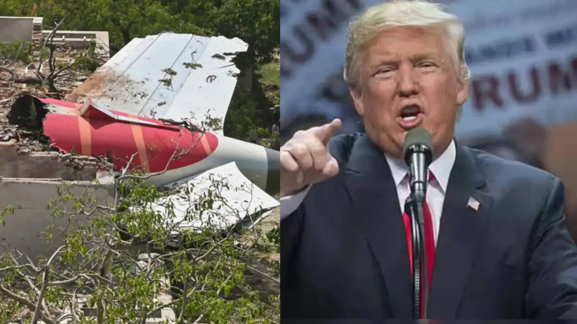 Trump offers Help after Air India plane crash in Ahmedabad