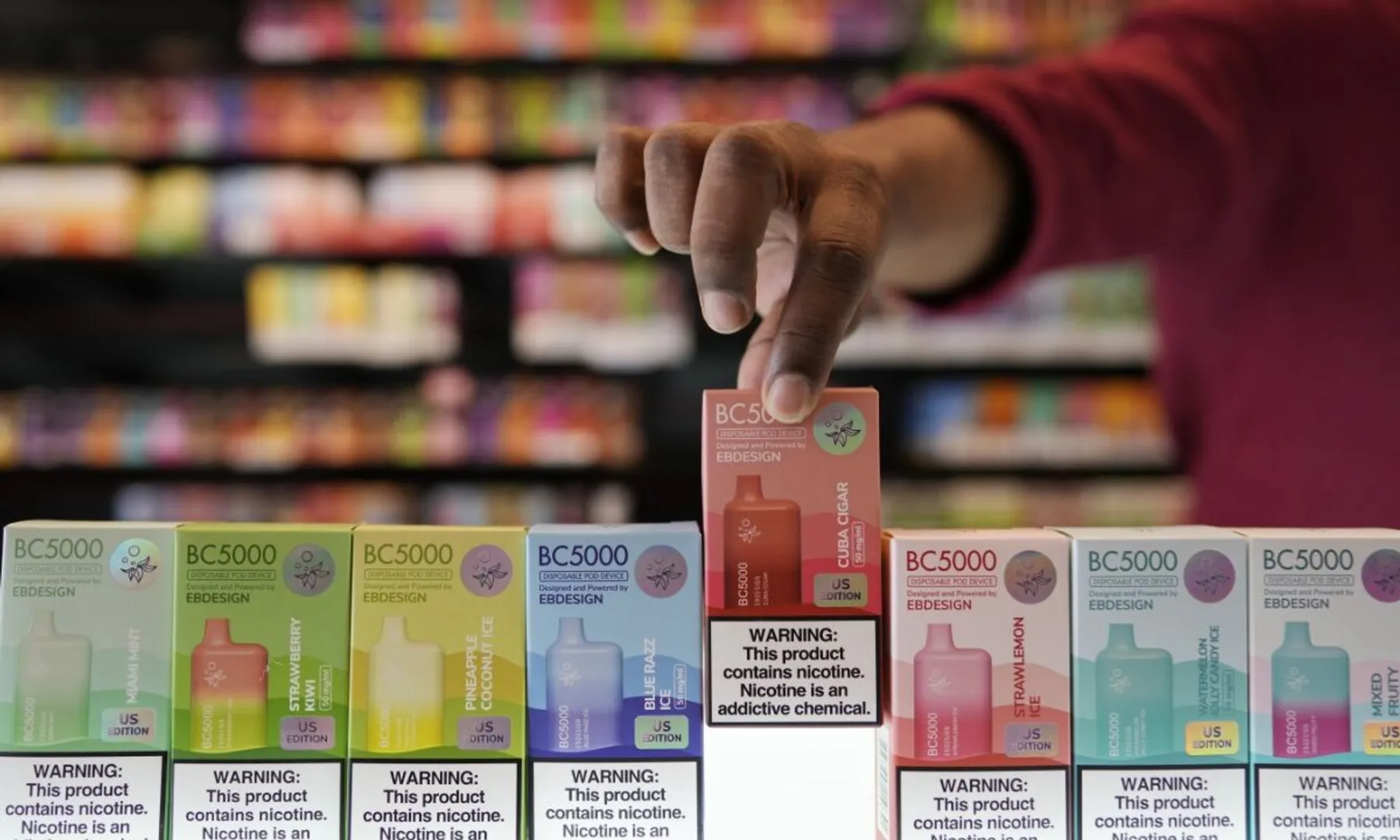 How millions of illegal Chinese vapes are entering the U.S. — In plain sight