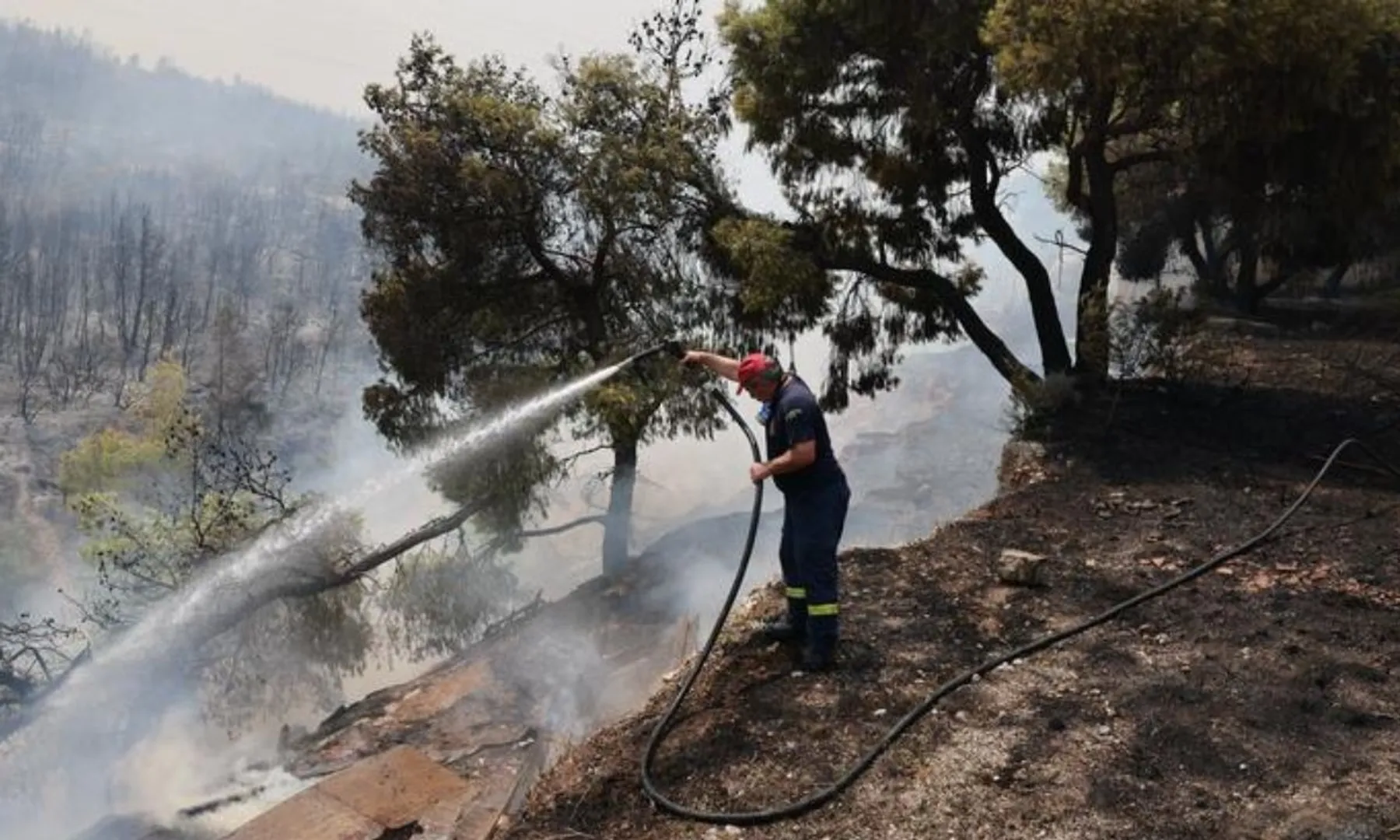  Severe heat waves scorch Southern Europe, Greece on high wildfire alert post image