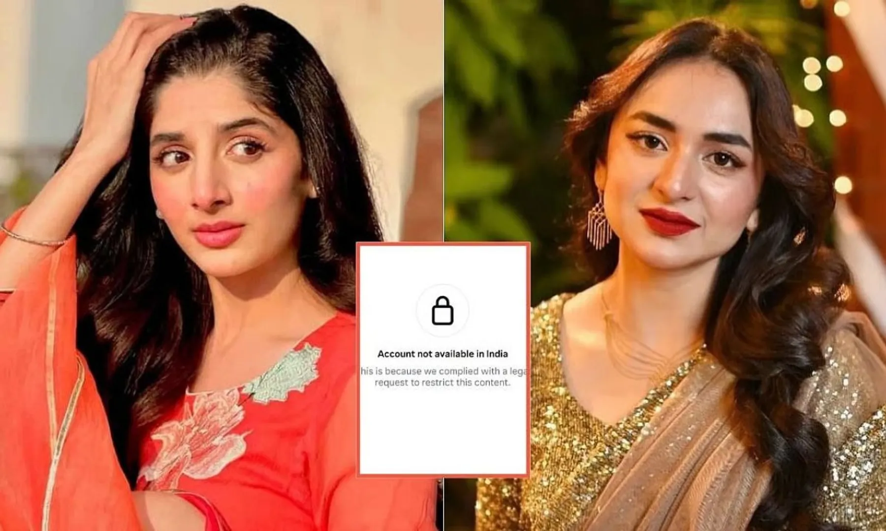 Social media accounts of several Pakistani celebrities banned again in India