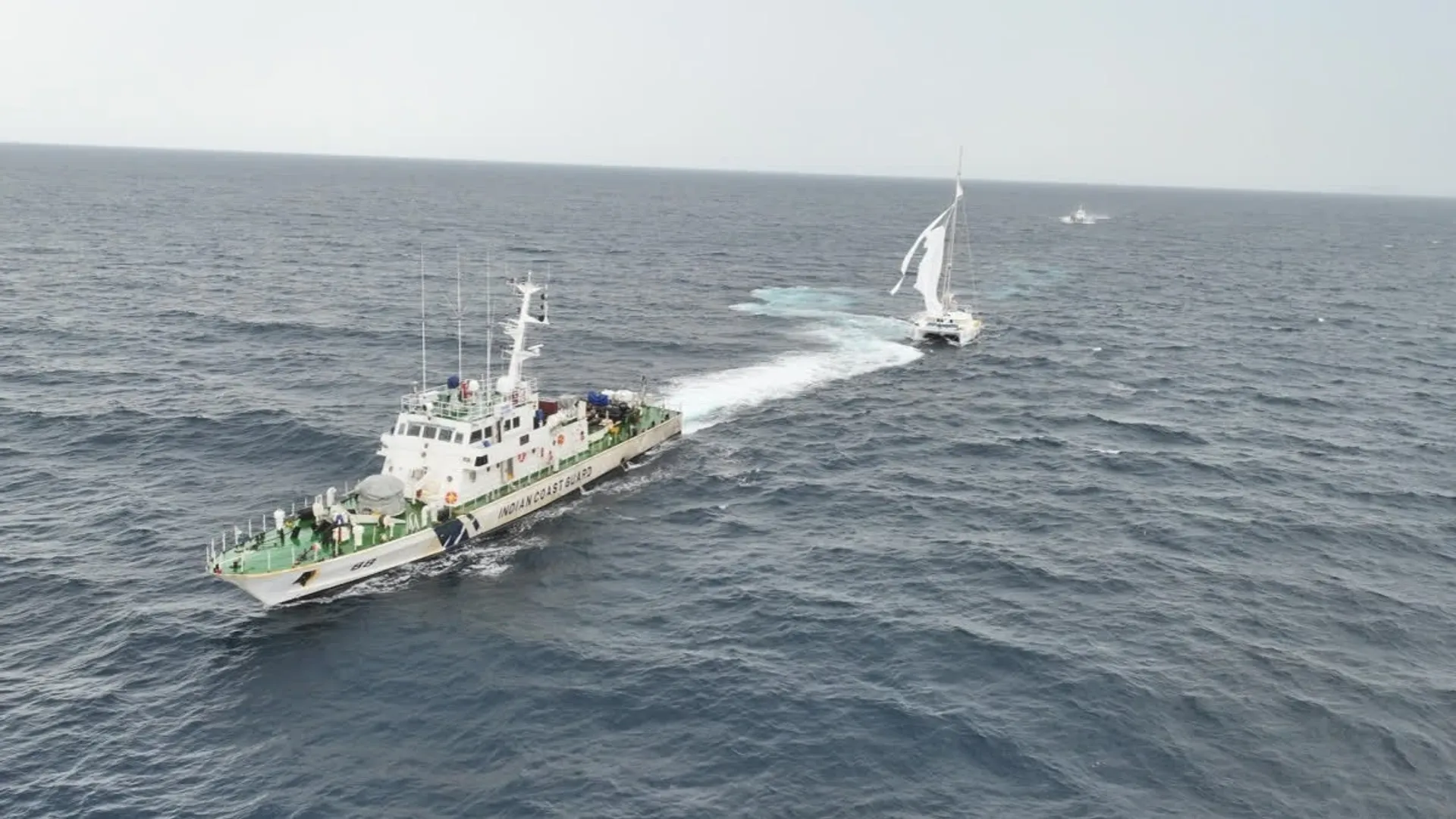  Indian coast guard rescues two Americans near Nicobar Islands post image