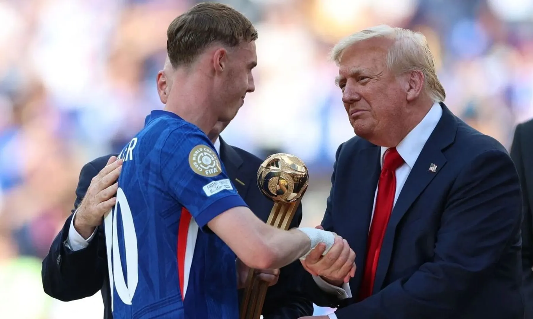  Trump says FIFA gave him original World Cup Trophy, Chelsea received a replica post image