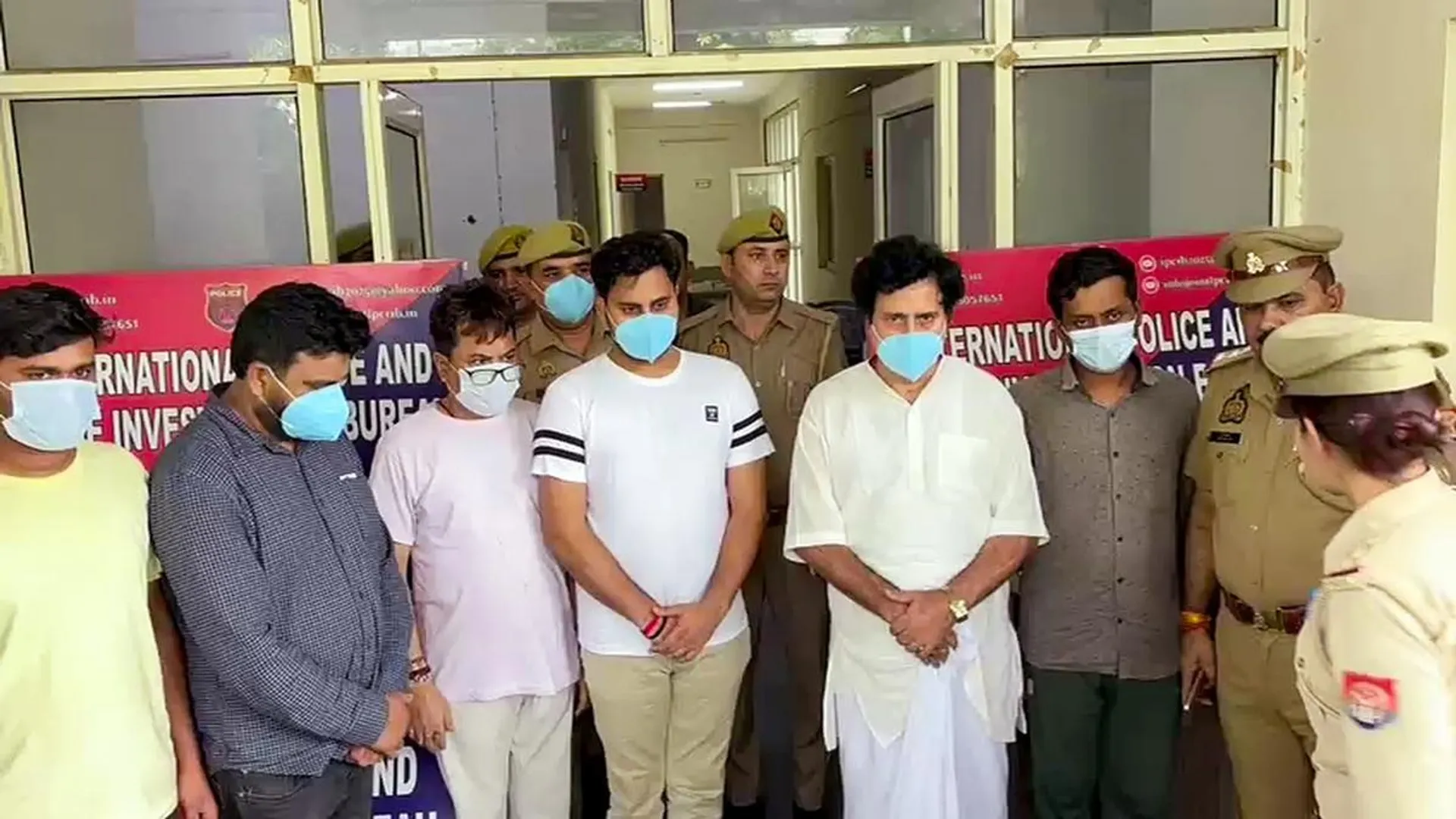  Fake international police office busted in Noida, ex-TMC leader was behind it post image
