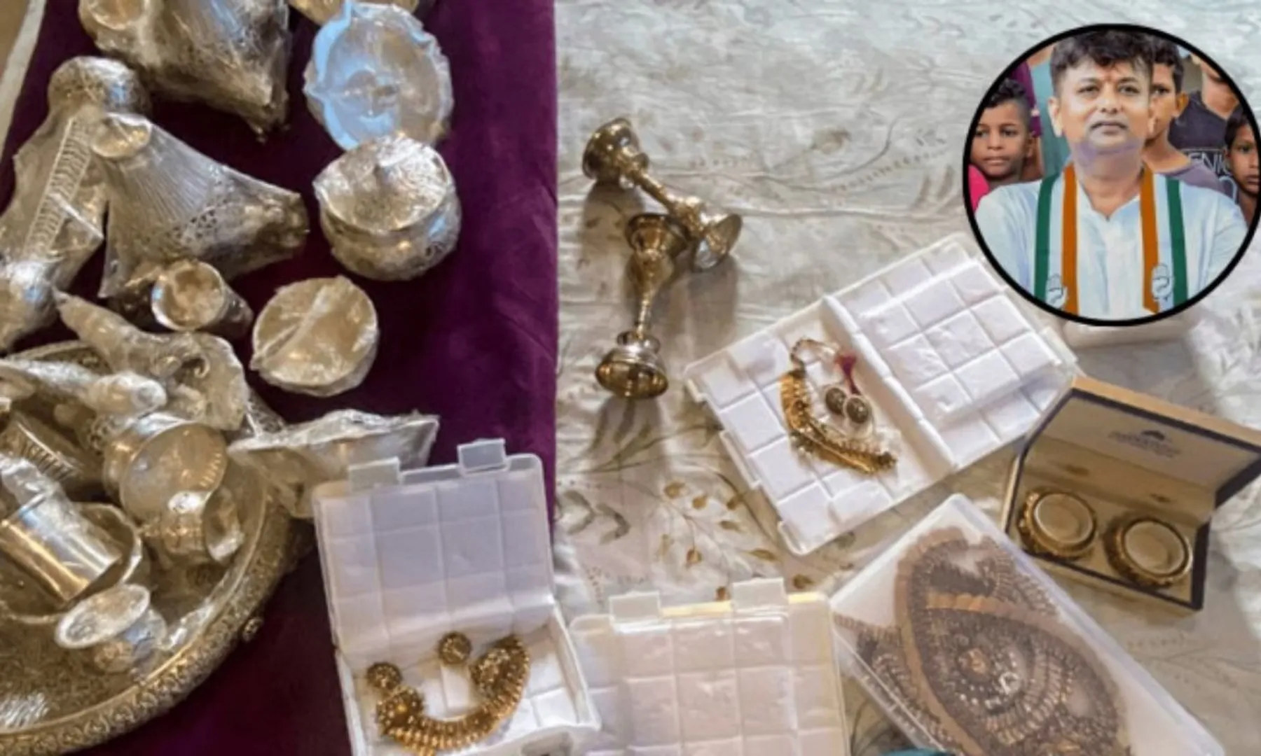 Congress MLA arrested in betting racket with 12 crore cash, luxury cars, 6 crore gold & more