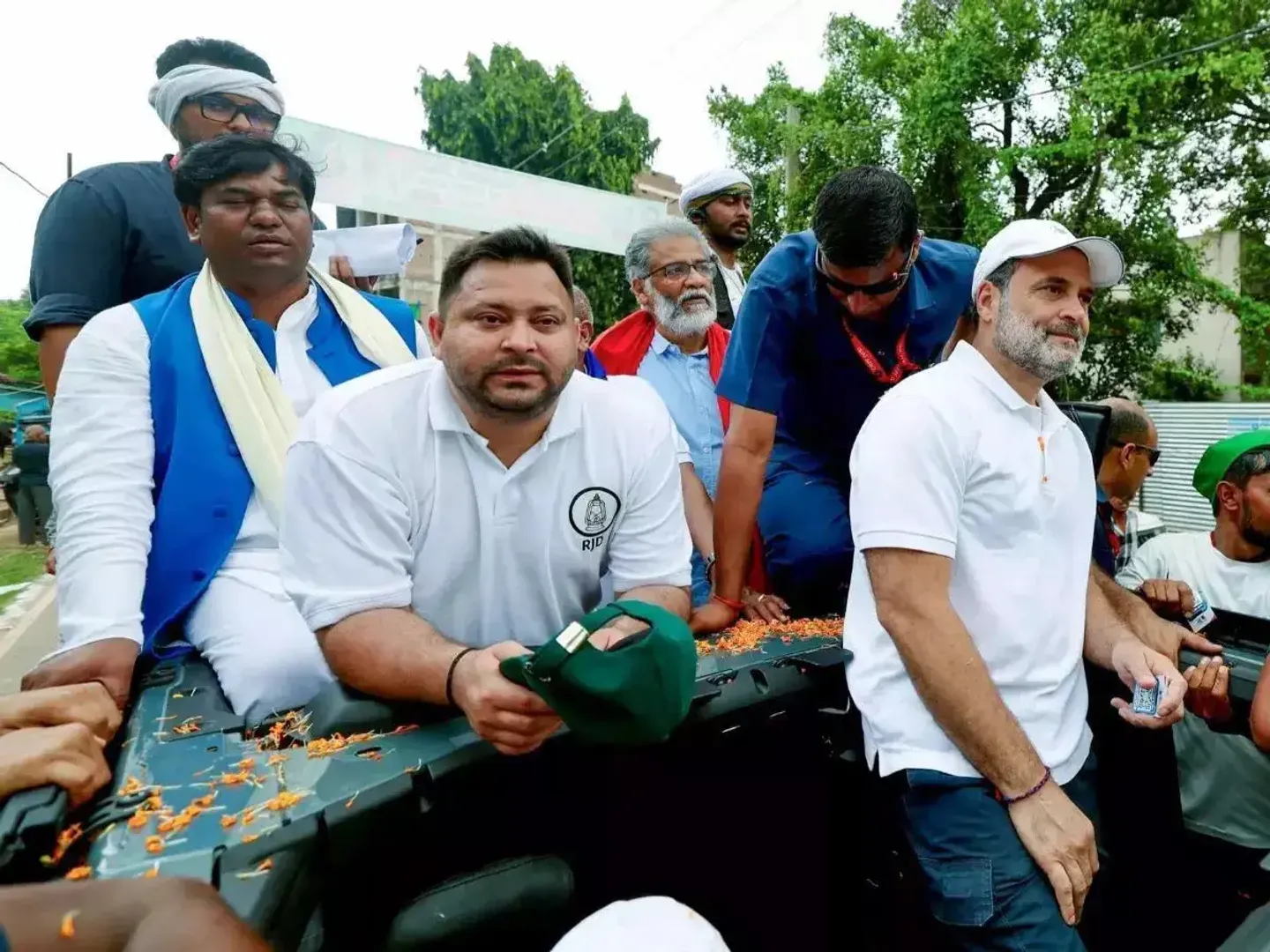 bjp-cites-abuses-hurled-at-pm-modi-to-lash-out-at-rahul-gandhi-tejashwi-yadav