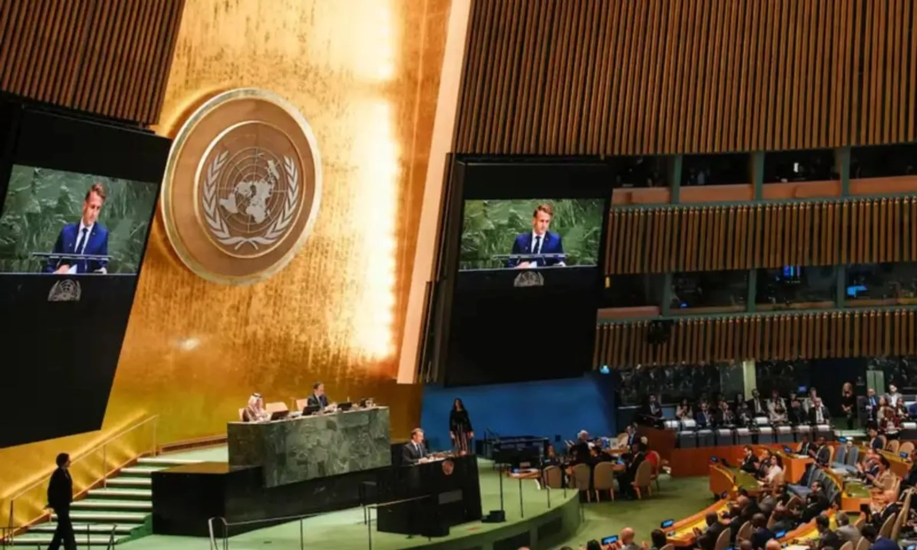 World leaders face technical glitches, Mic failures at UN during Gaza & Palestinian statehood talks