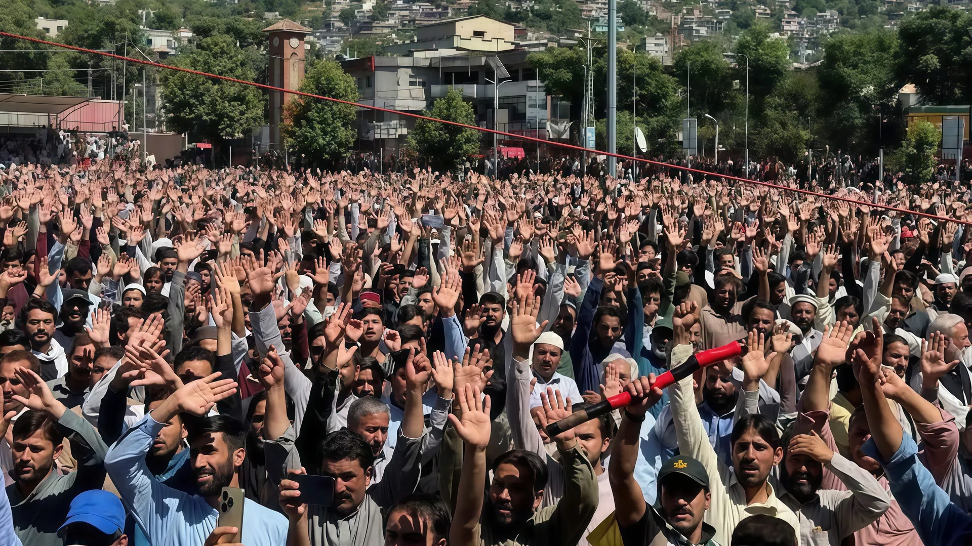  Two killed, 22 injured after violent protest in PoK against Pakistan government post image