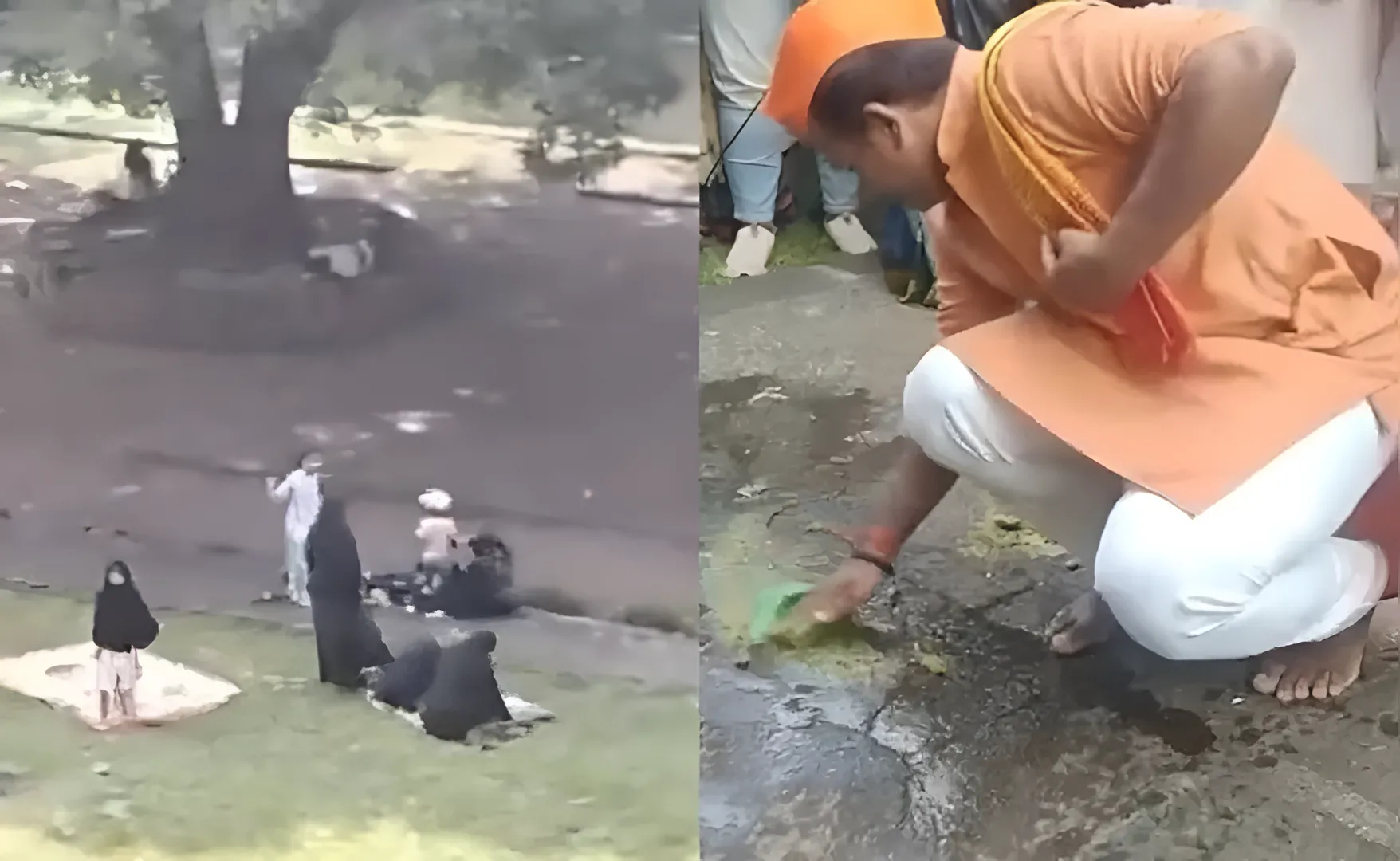  BJP workers 'purify' Pune fort with cow urine after namaz by Muslim community post image