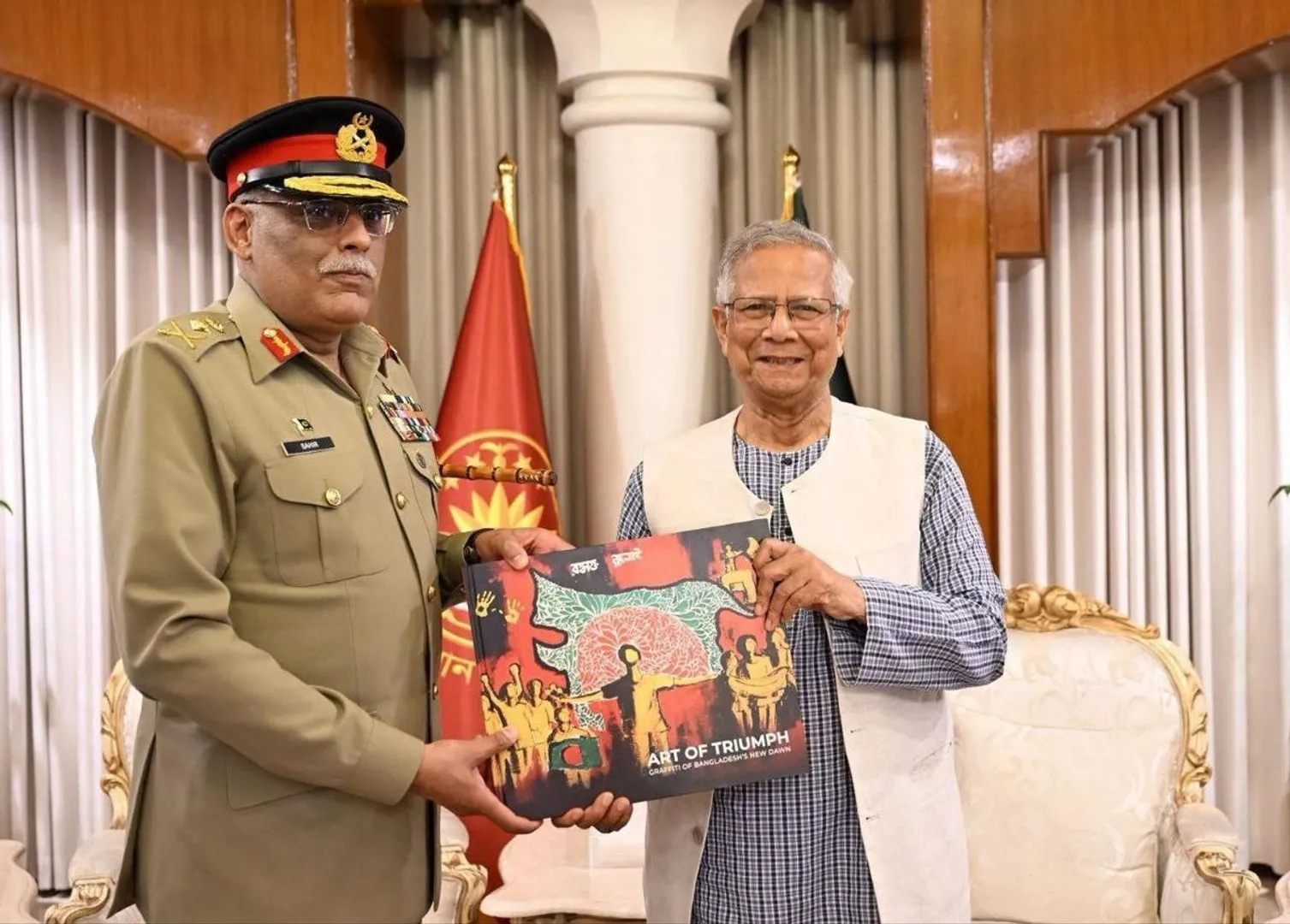  Yunus gifts map to Pak general showing India’s Northeast as part of Bangladesh post image