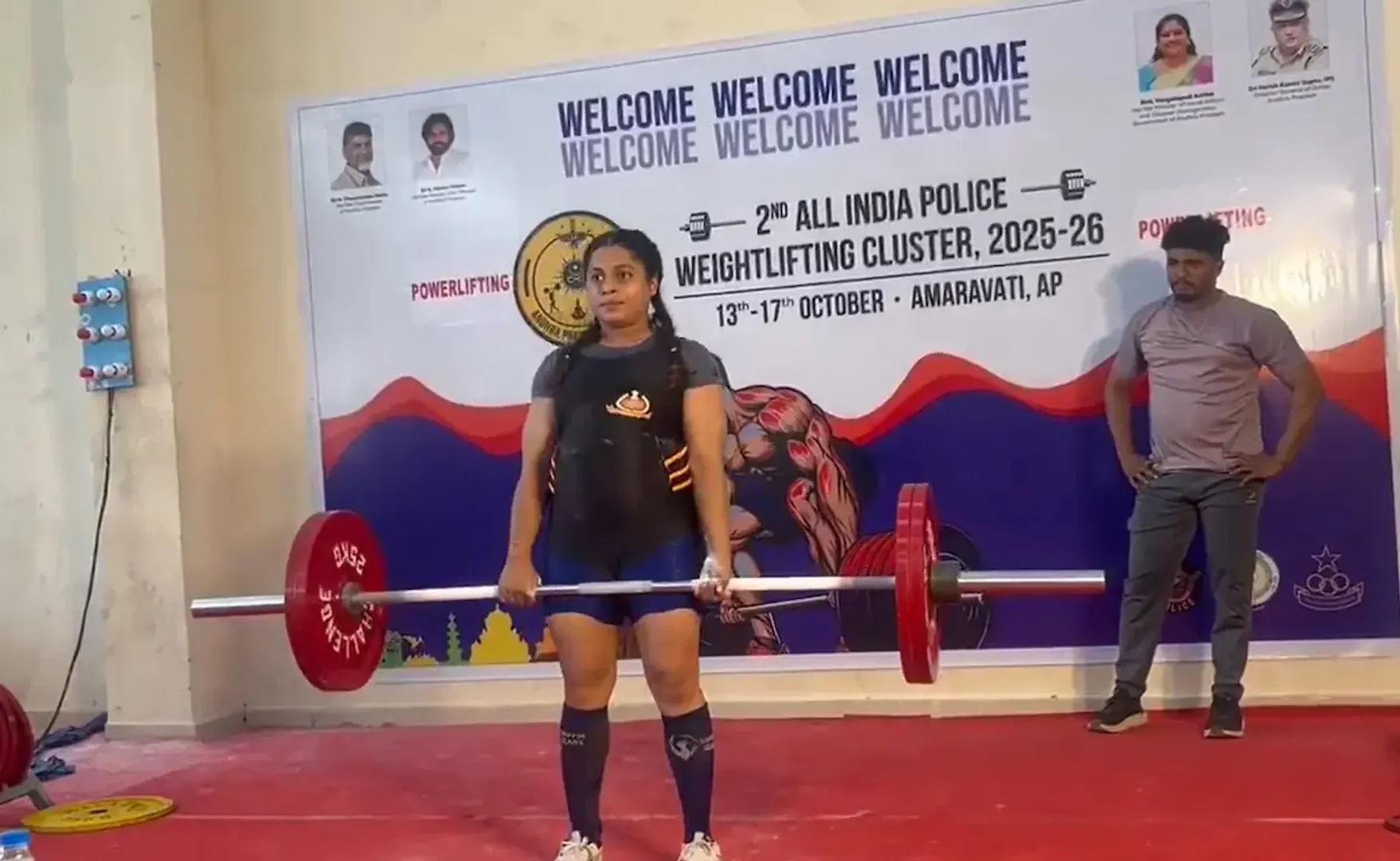  Seven months pregnant, Delhi constable lifts 145 kg to win bronze medal post image